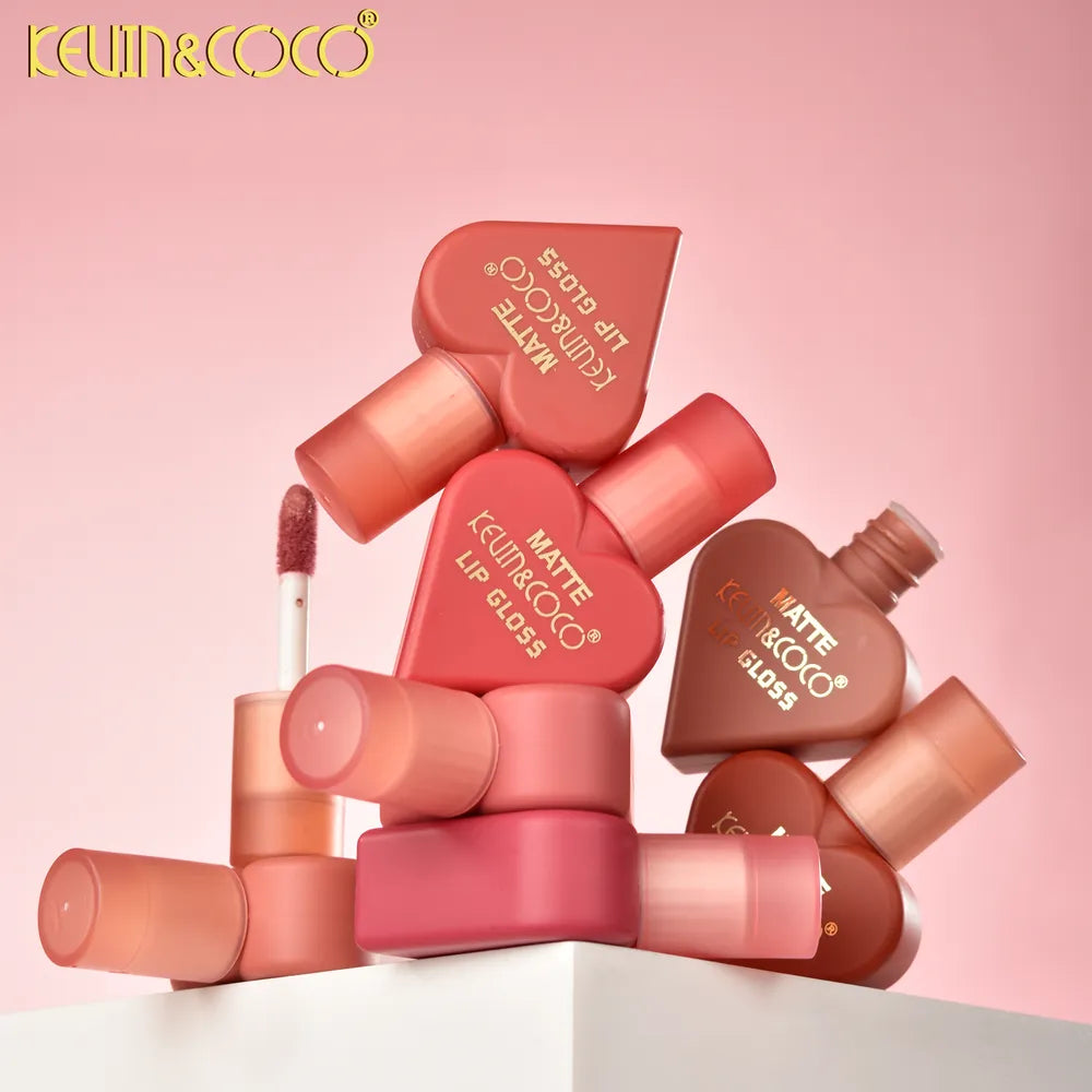 Love Garden - Juego de 8 brillos labiales resistentes al agua