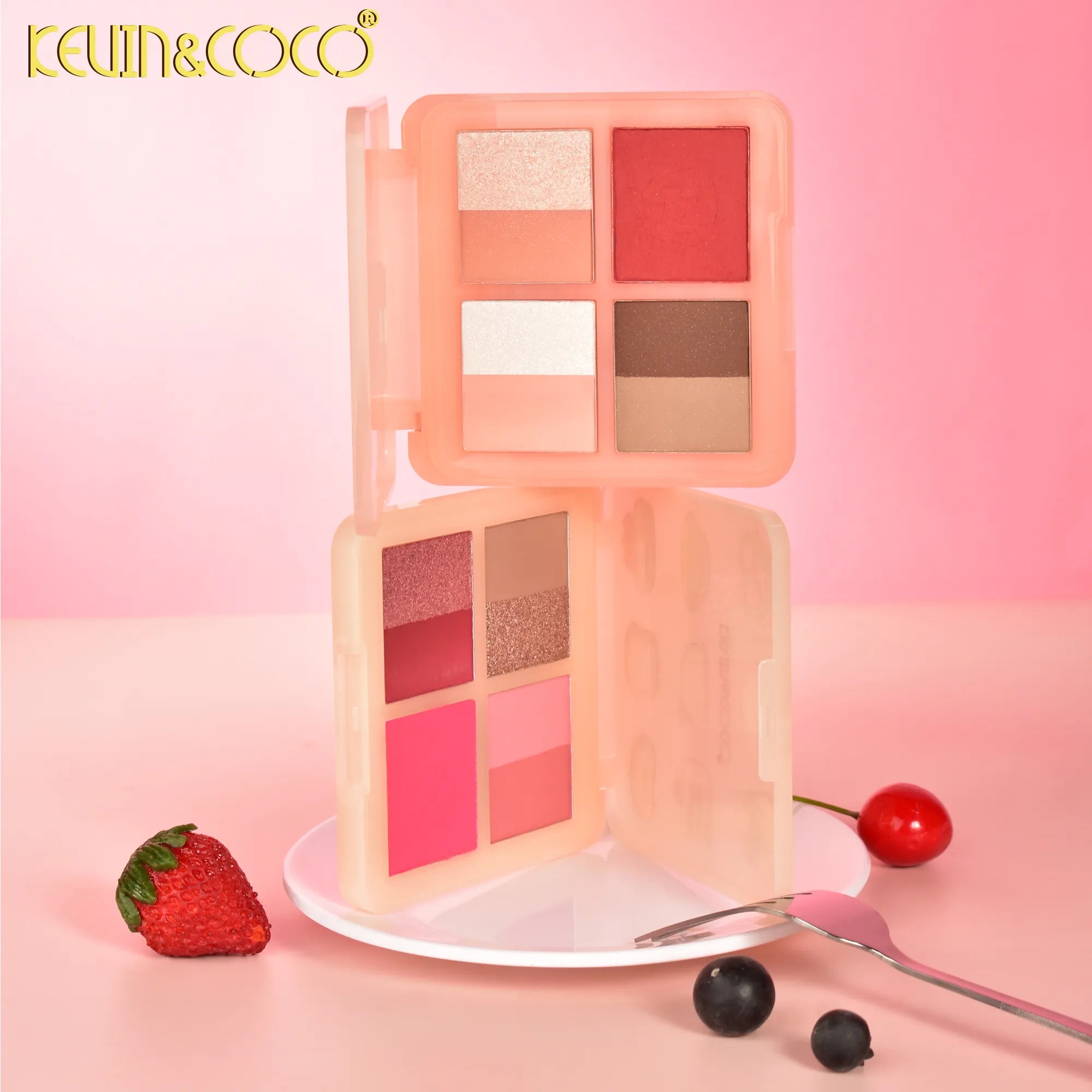 Paleta de Sombra de Ojos y Coloretes en 6 Tonos Colección Cream Dessert