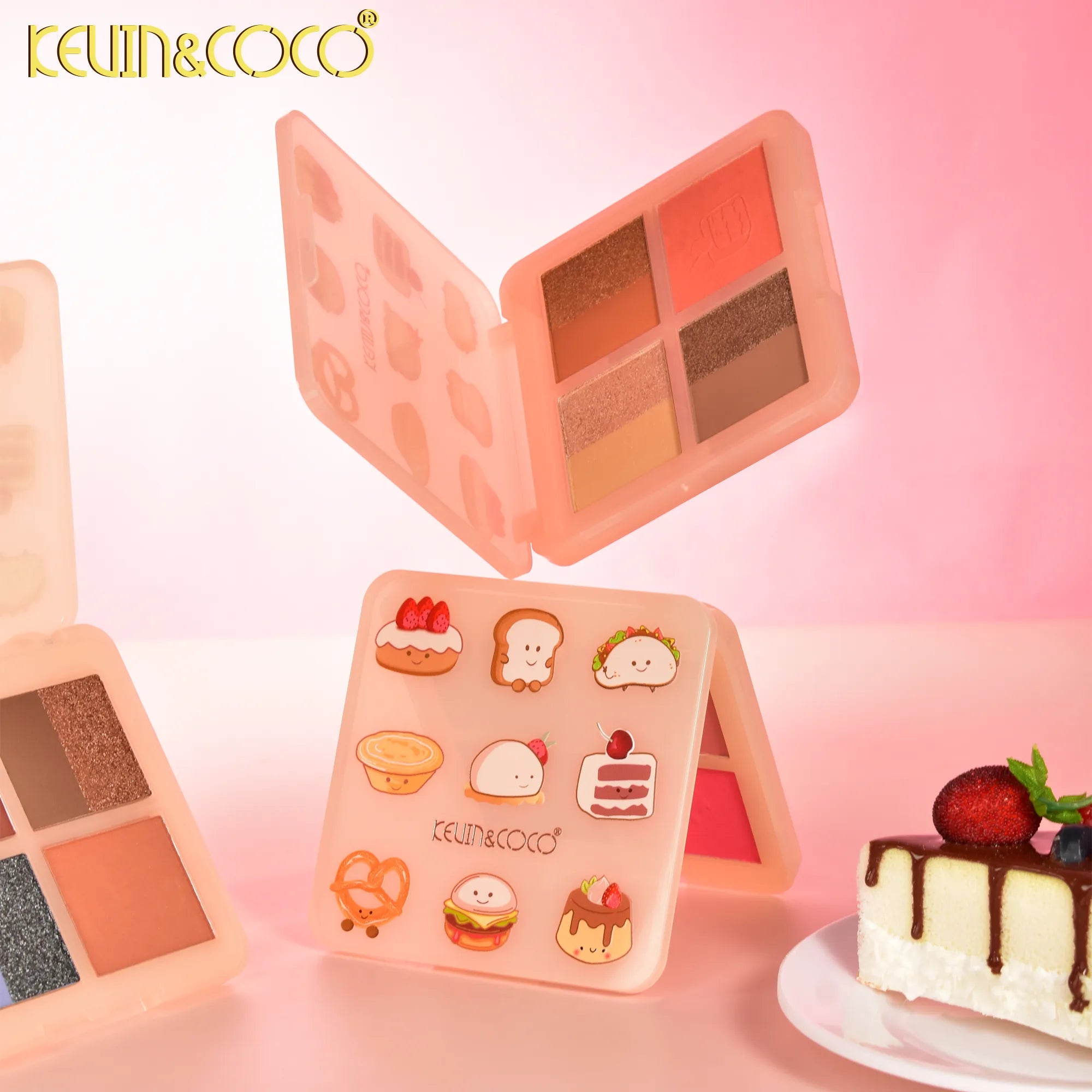 Paleta de Sombra de Ojos y Coloretes en 6 Tonos Colección Cream Dessert