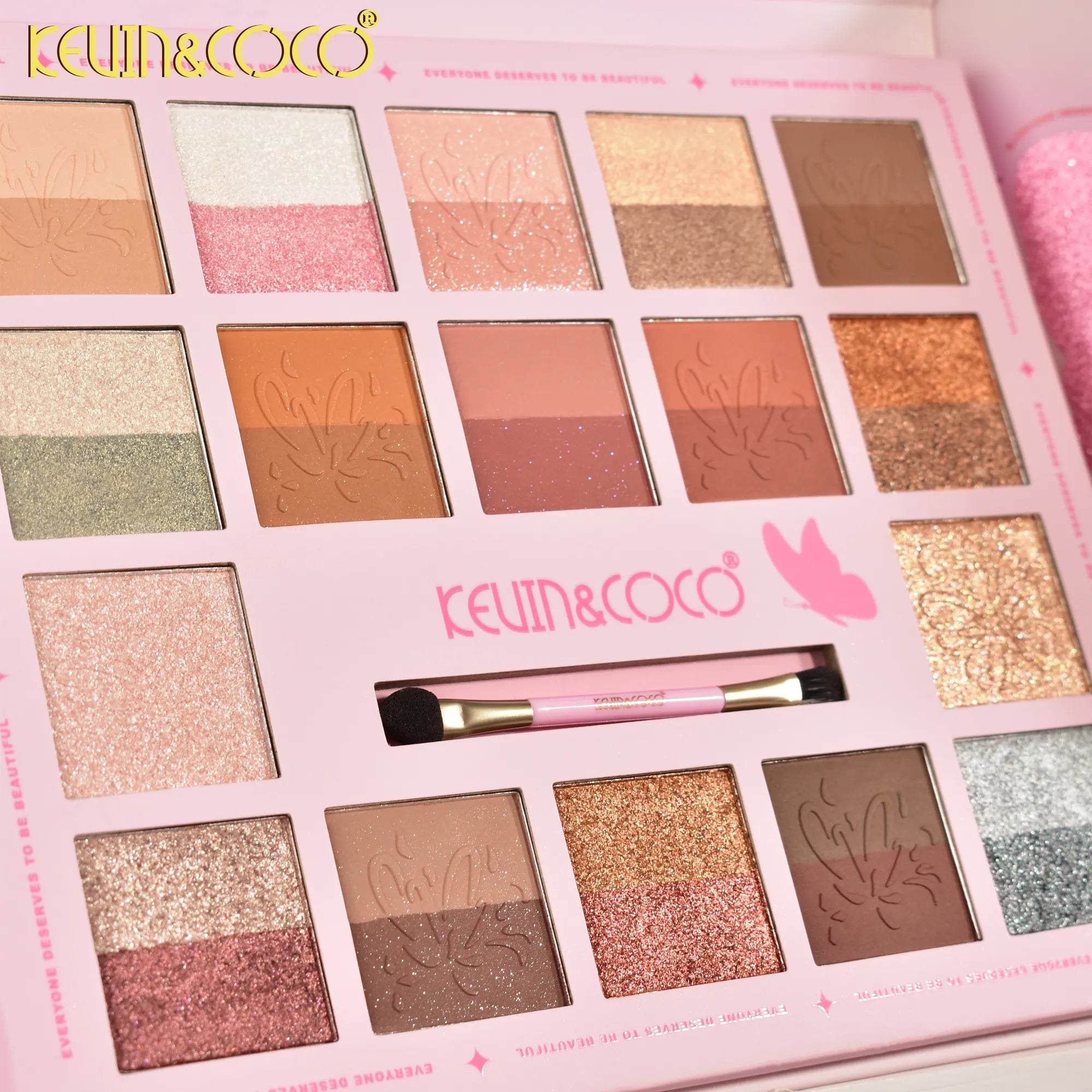 Paleta de Sombra de Ojos e Iluminador 32 Tonos