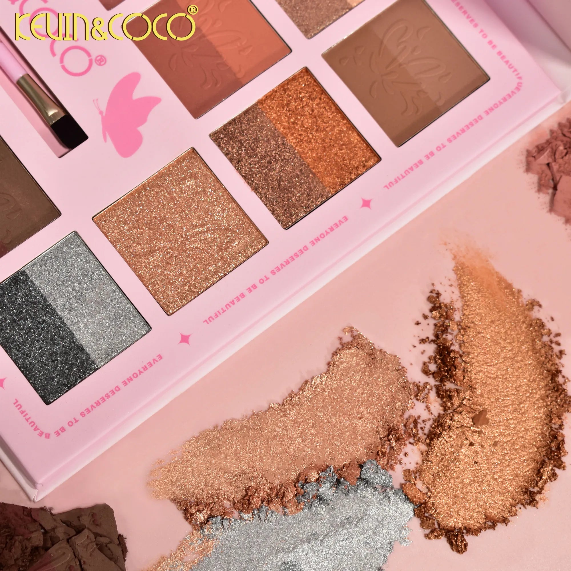 Paleta de Sombra de Ojos e Iluminador 32 Tonos