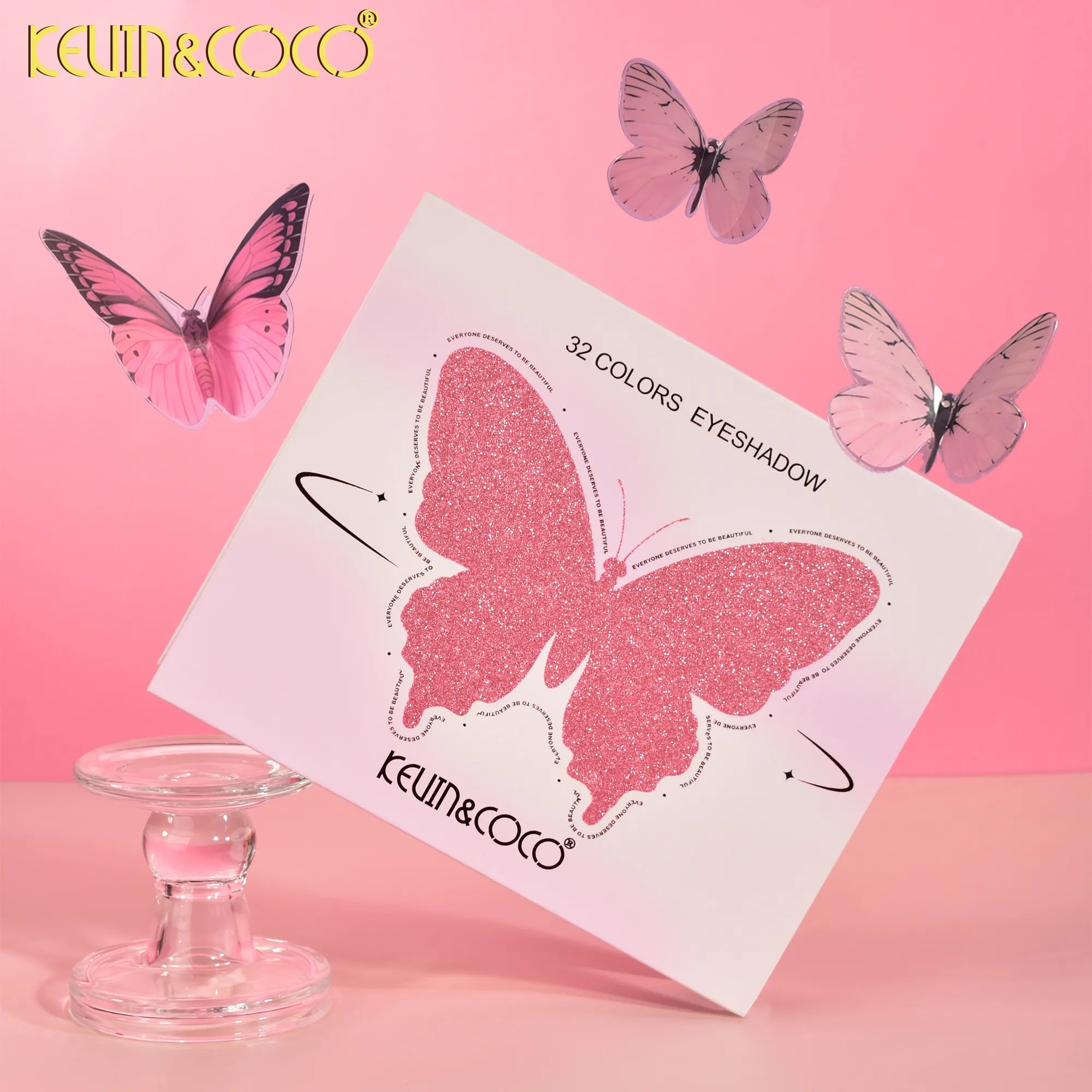 Paleta de Sombra de Ojos e Iluminador 32 Tonos