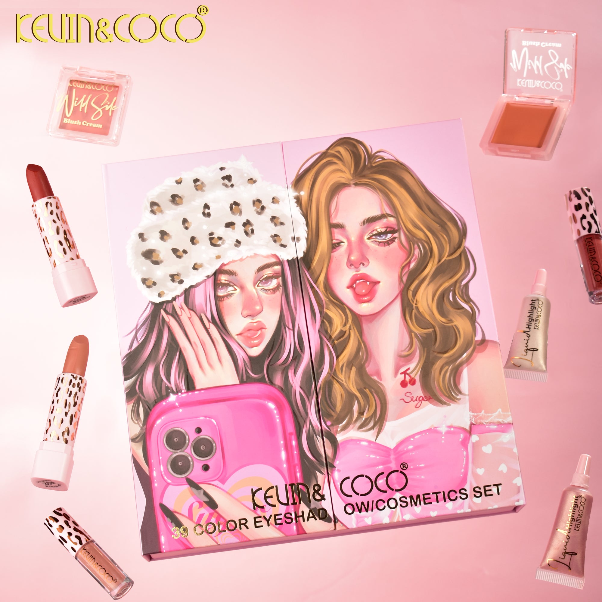 Paleta de Maquillaje de 39 Tonos