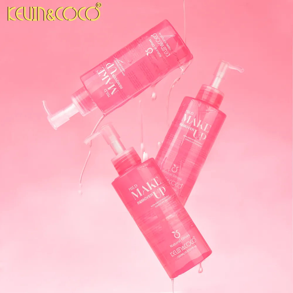 Desmaquillante Suave , Textura Aceite.  Ojos, Labios y Rostro.