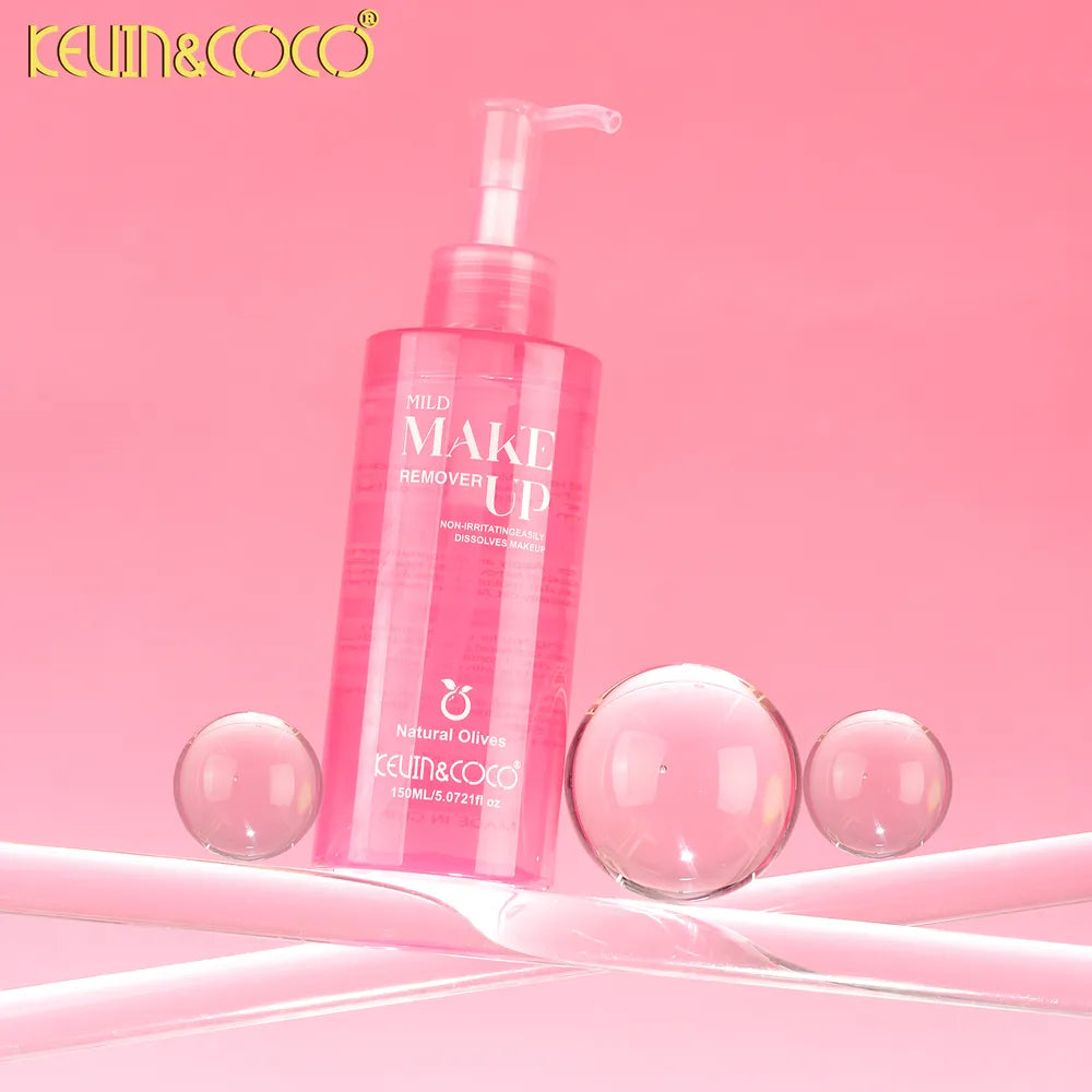 Desmaquillante Suave , Textura Aceite.  Ojos, Labios y Rostro.