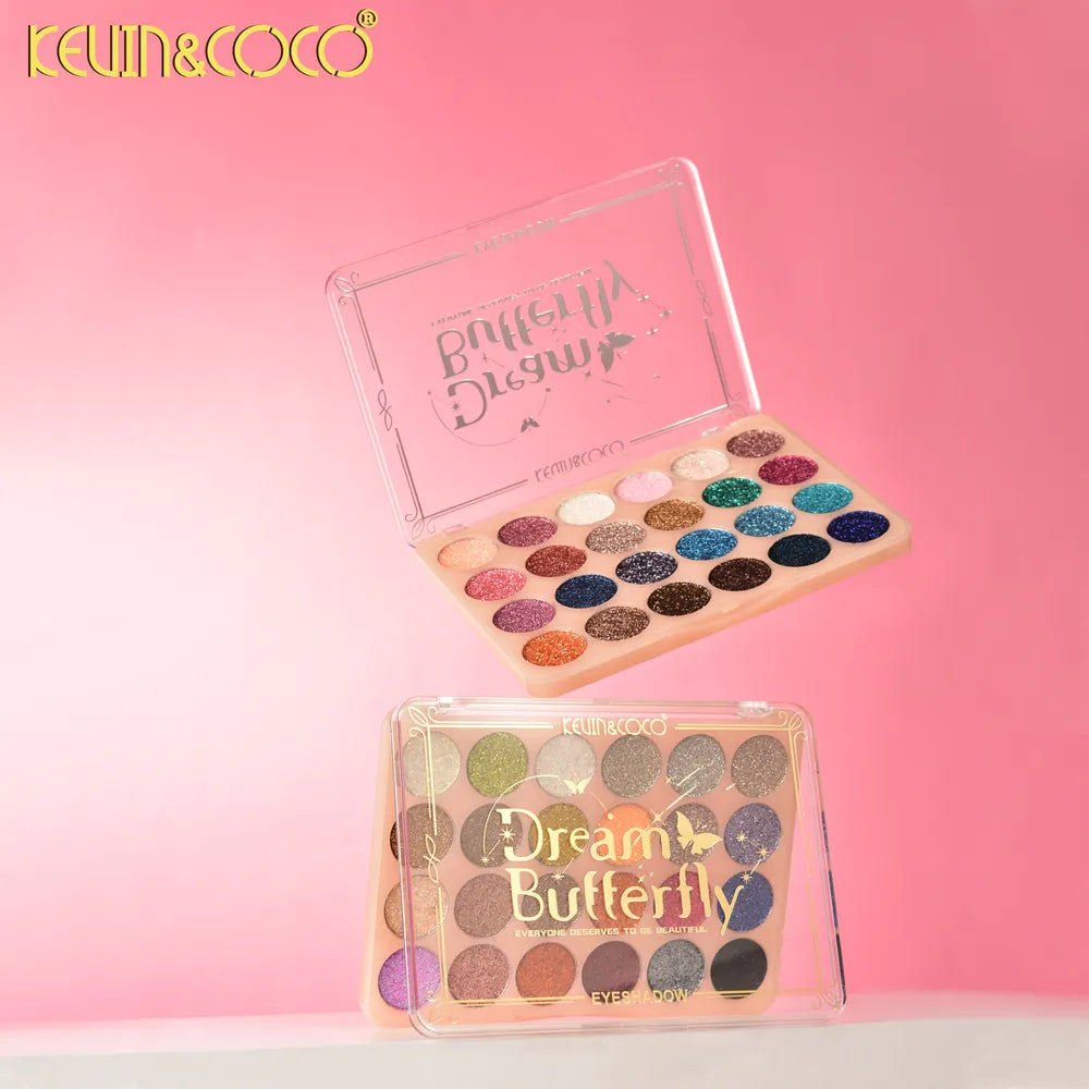 24 Colors Paleta de Sombra de Ojos Eyeshadow Dream Butterfly