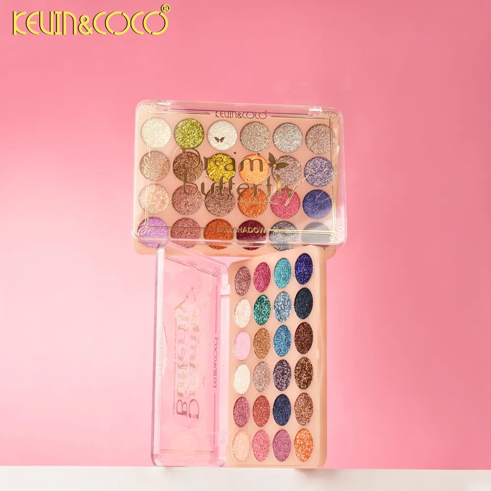 24 Colors Paleta de Sombra de Ojos Eyeshadow Dream Butterfly
