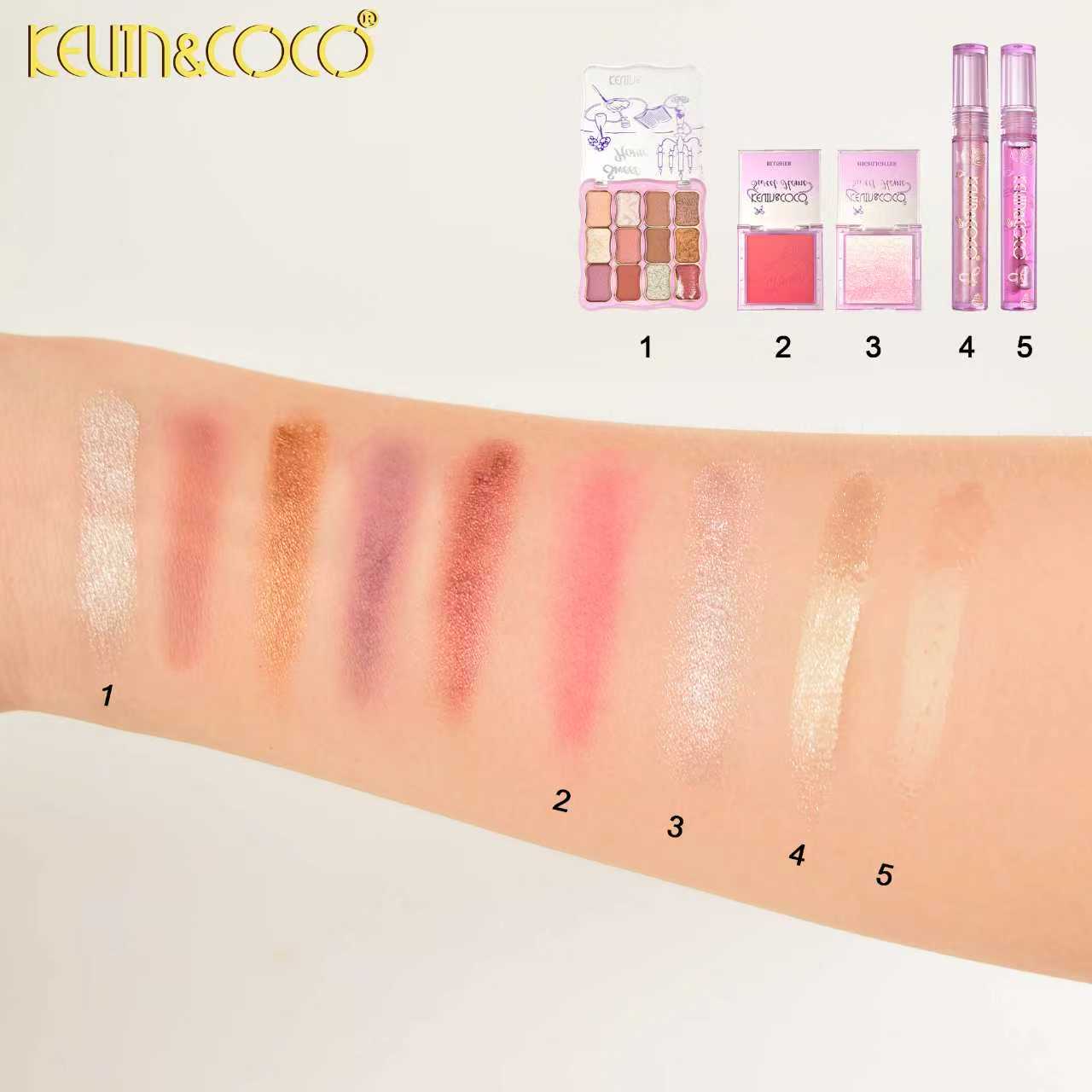 Cosmetc Set. Paleta de Cosméticos.