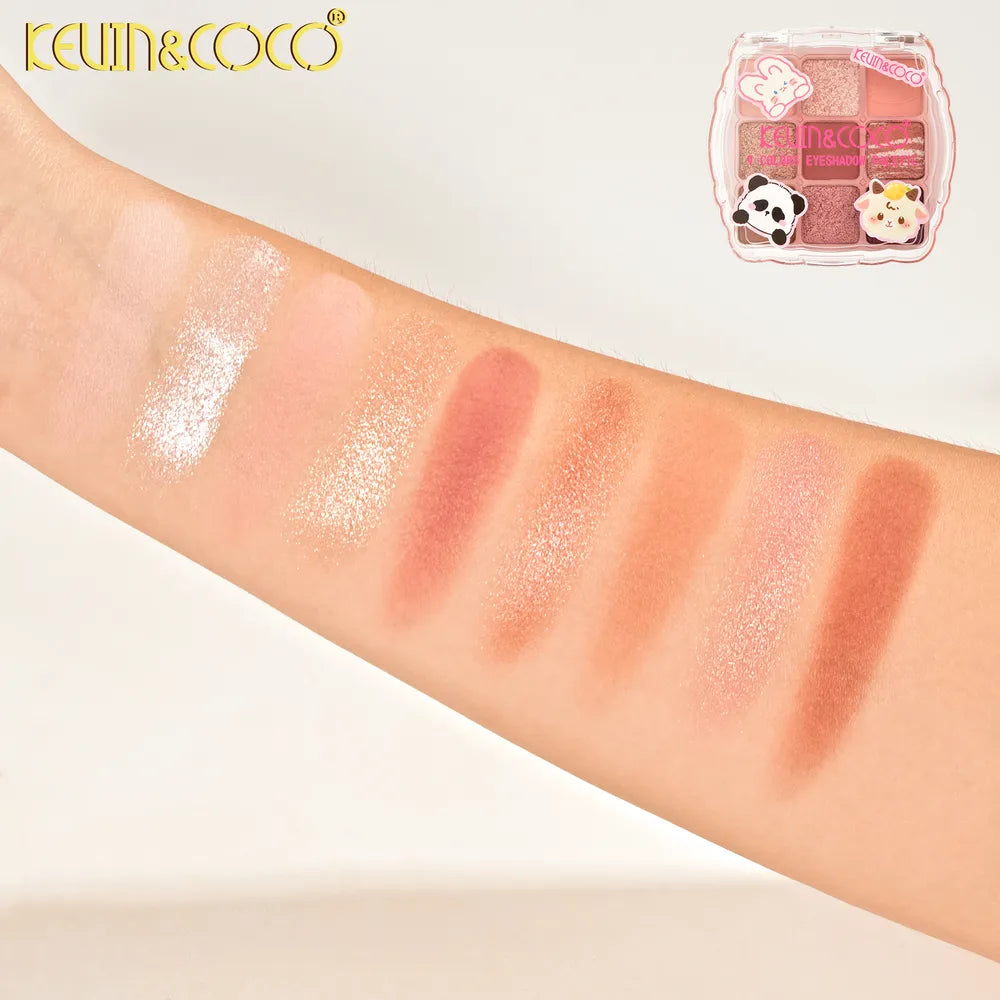 Paleta de Sombra de Ojos 9 Tonos Eyeshadow Palette