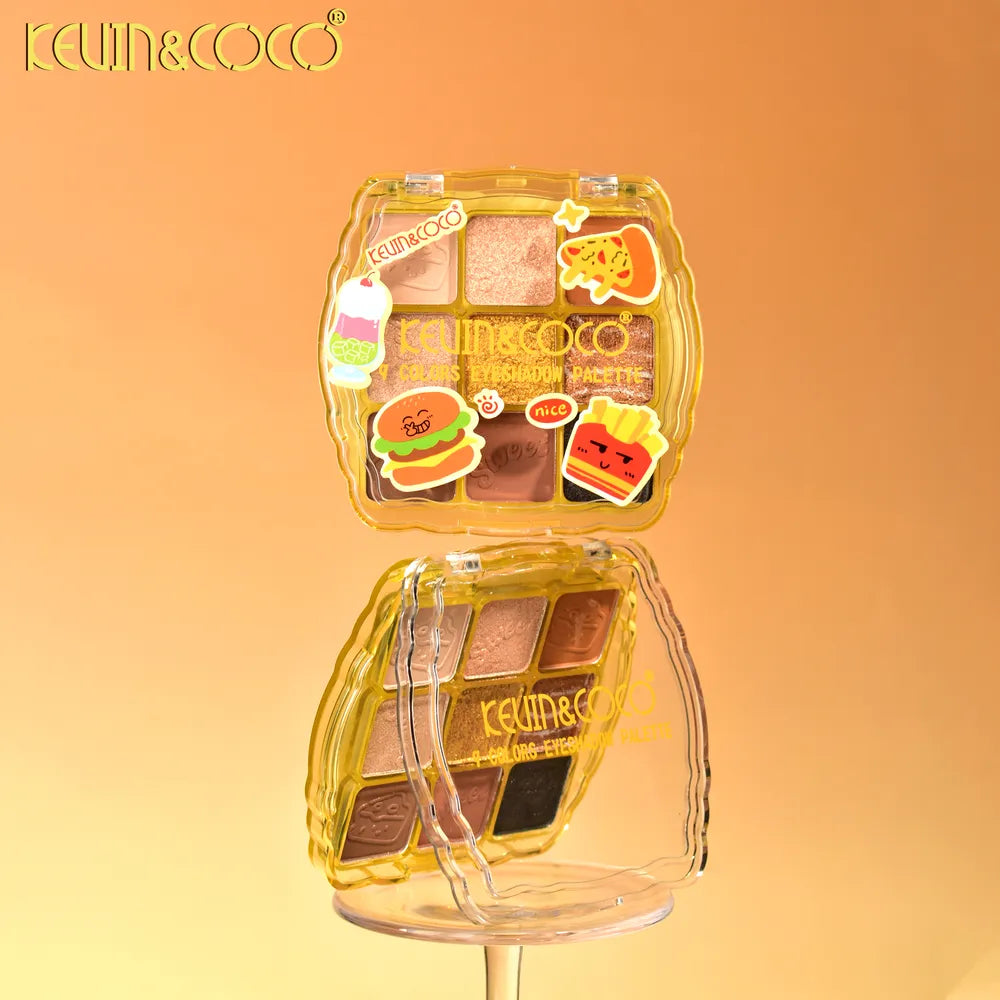 Paleta de Sombra de Ojos 9 Tonos Eyeshadow Palette