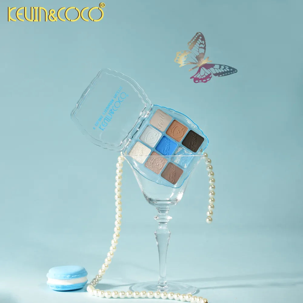 Paleta de Sombra de Ojos 9 Tonos Eyeshadow Palette