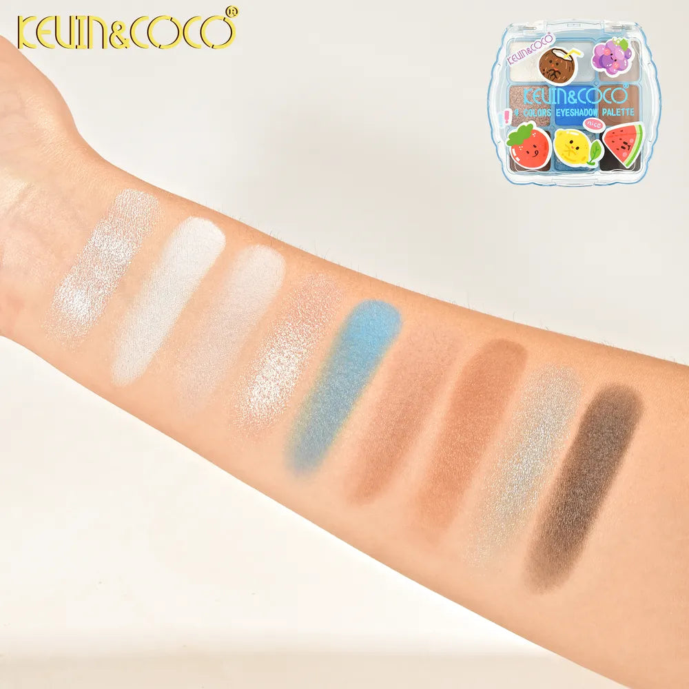 Paleta de Sombra de Ojos 9 Tonos Eyeshadow Palette