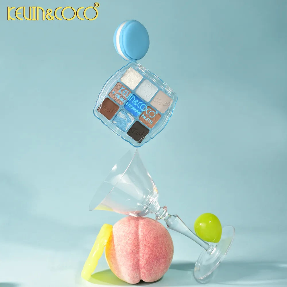 Paleta de Sombra de Ojos 9 Tonos Eyeshadow Palette