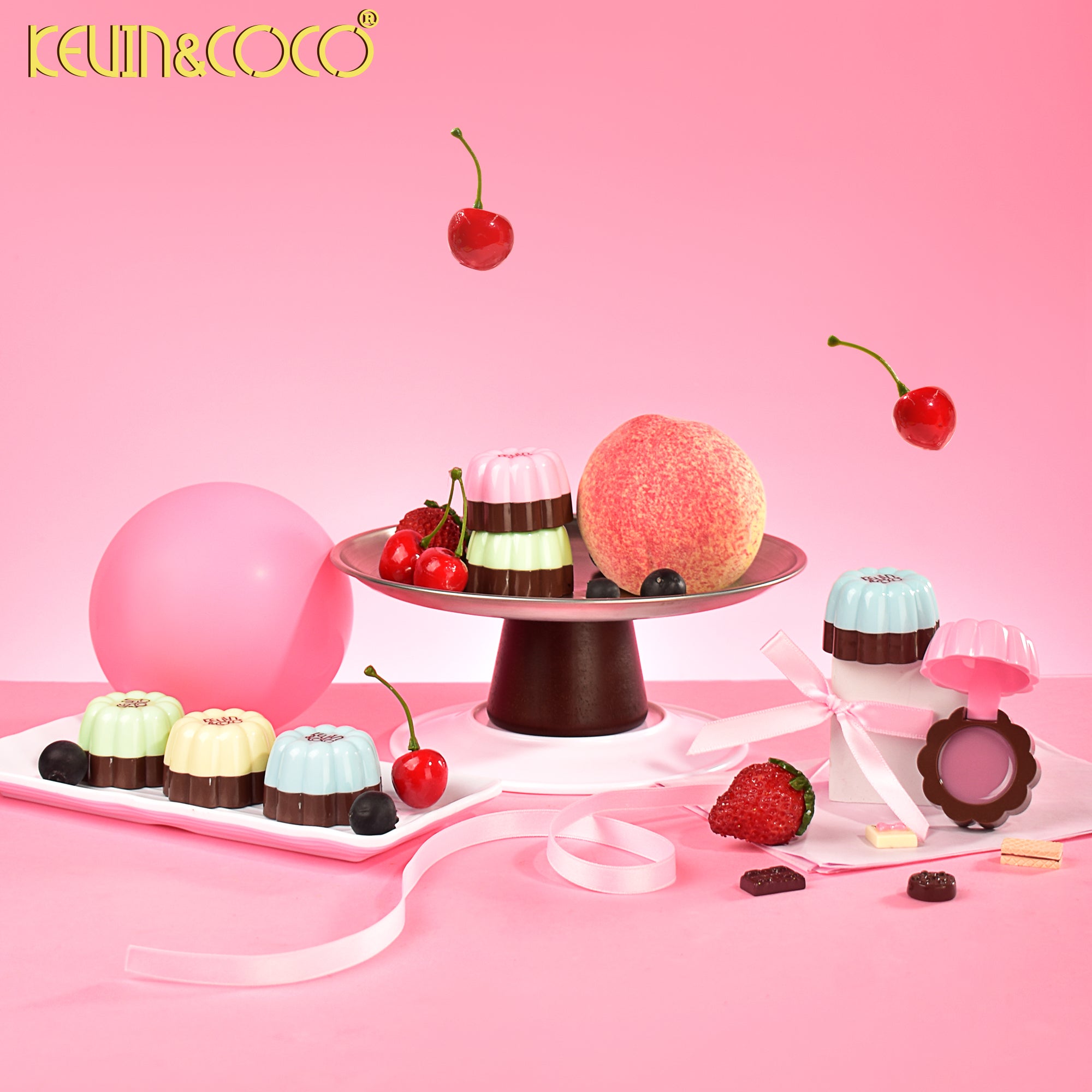 Mascarilla labial Canelé Serie Tubo con sabor a chocolate