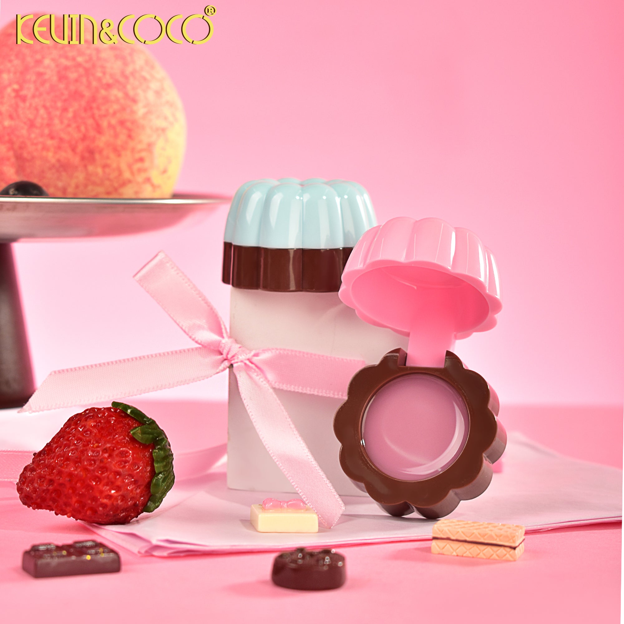 Mascarilla labial Canelé Serie Tubo con sabor a chocolate