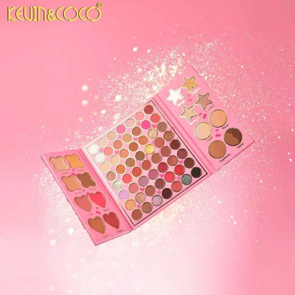 Paleta de Maquillaje Face Palette Make Up 72 Tonos