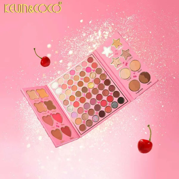 Paleta de Maquillaje Face Palette Make Up 72 Tonos