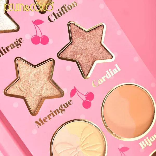 Paleta de Maquillaje Face Palette Make Up 72 Tonos