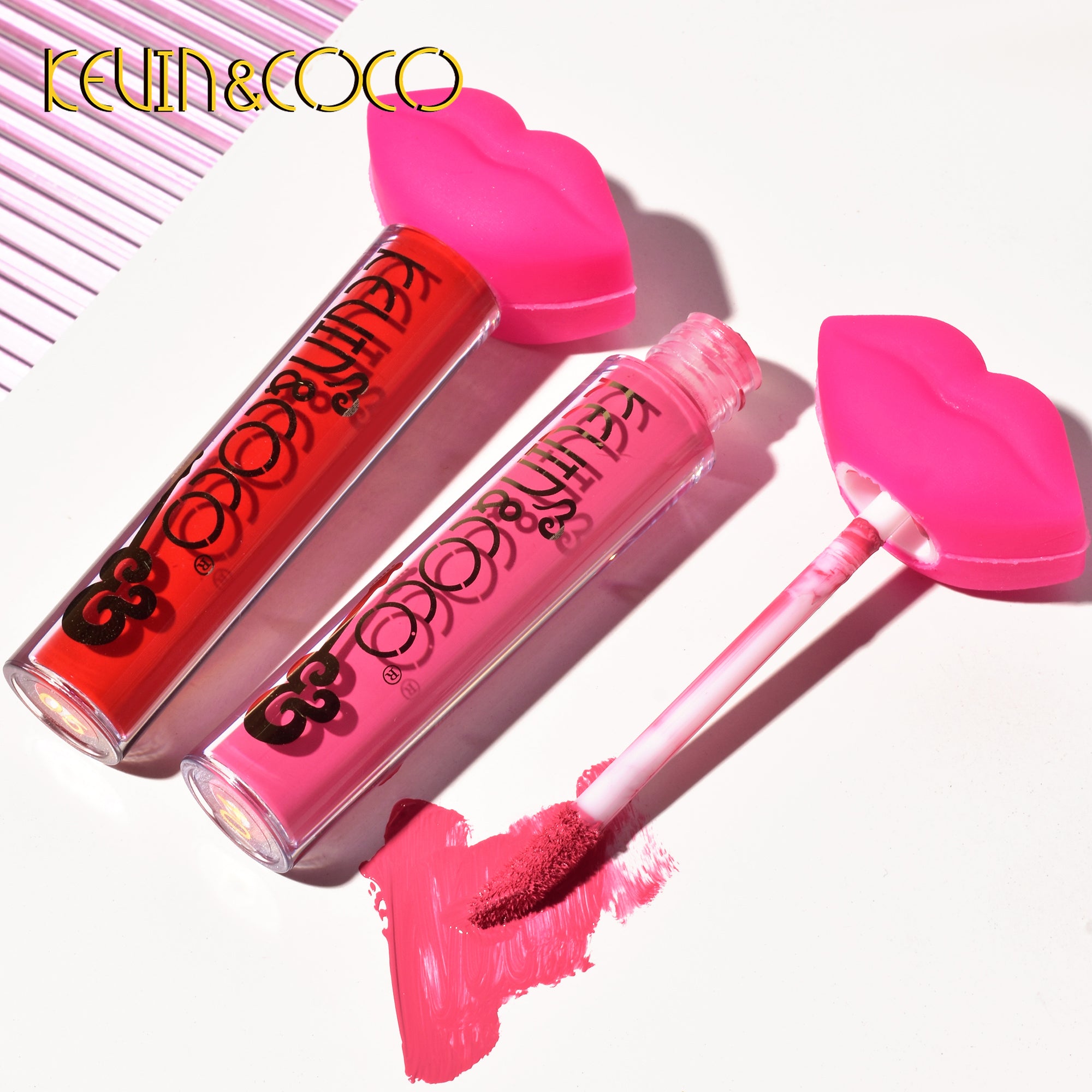 Juego de Brillos Labiales Mate Rock and Roll de 6 Colores