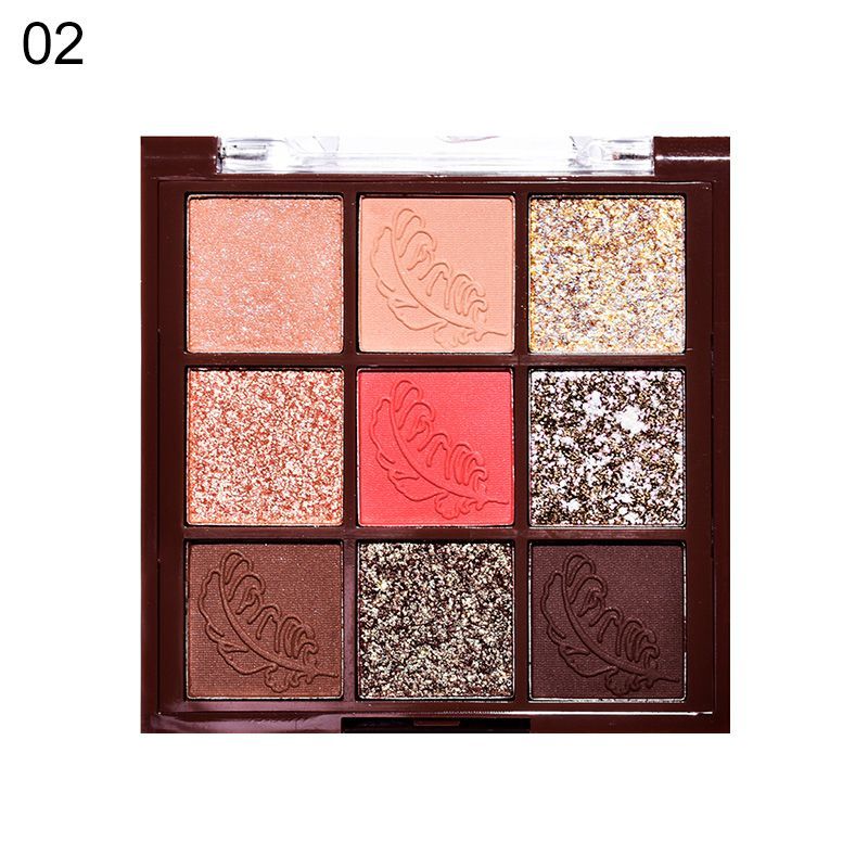 9 Colors Eyeshadow Palette / Paleta de Sombra de Ojos