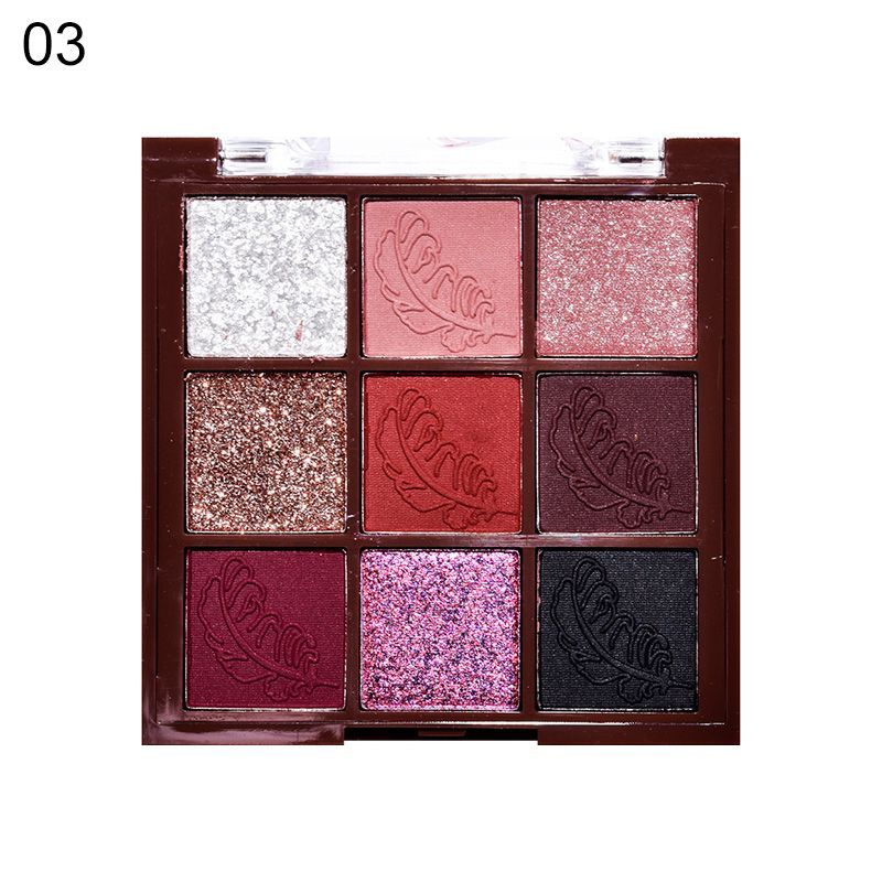 9 Colors Eyeshadow Palette / Paleta de Sombra de Ojos