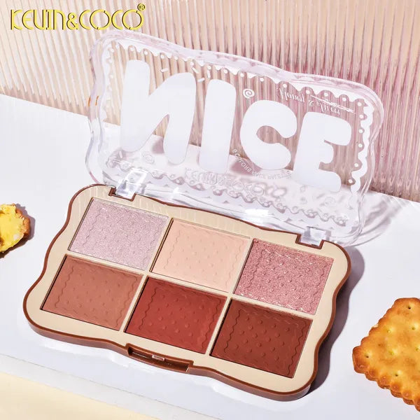 6 Colors Face Palette Cookie