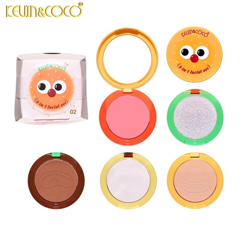 Set Facial 5 In 1 Burguerlicious