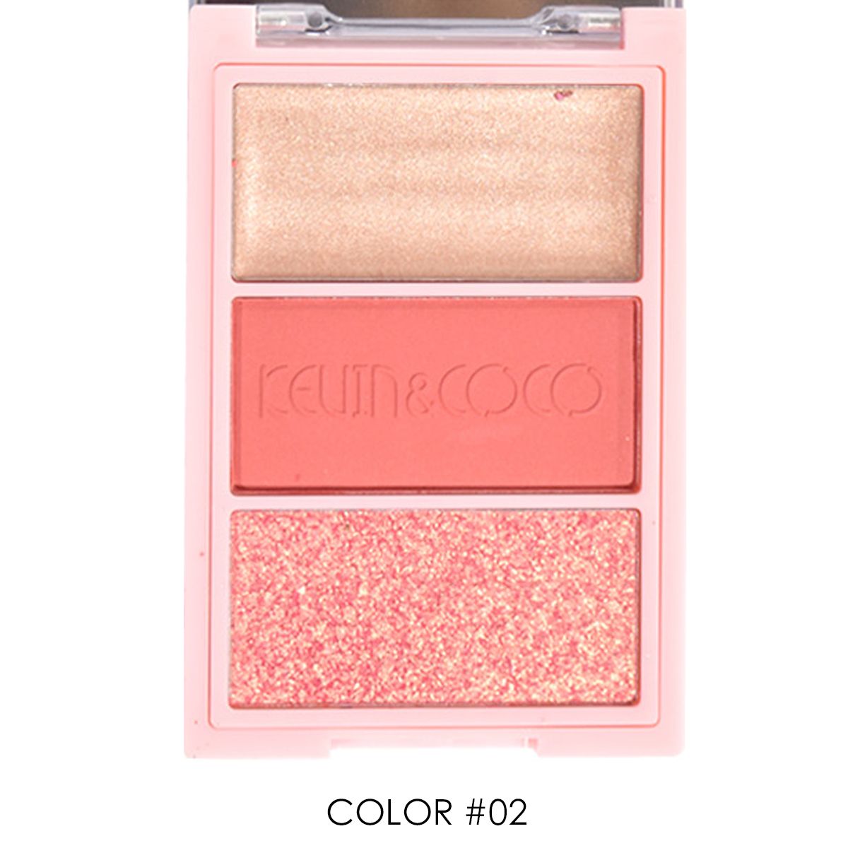 Paleta Maquillaje de 3 Colores
