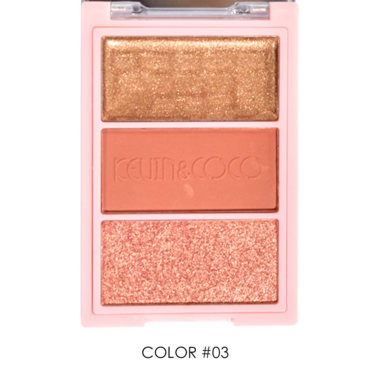 Paleta Maquillaje de 3 Colores