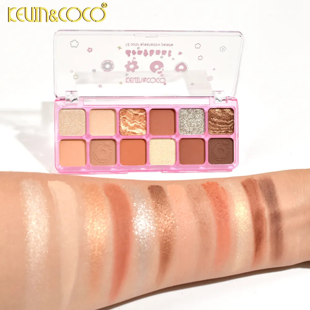 Paleta de Sombra de Ojos 12 Tonos