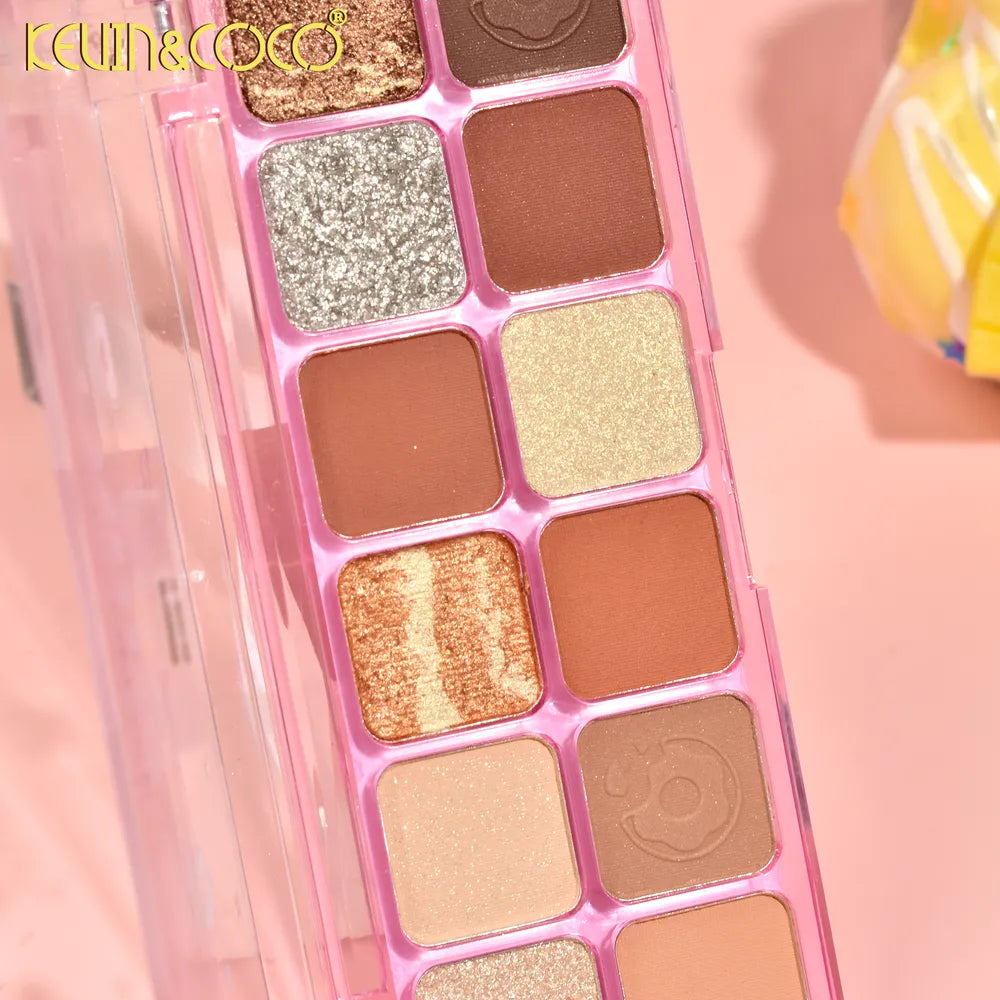 Paleta de Sombra de Ojos 12 Tonos