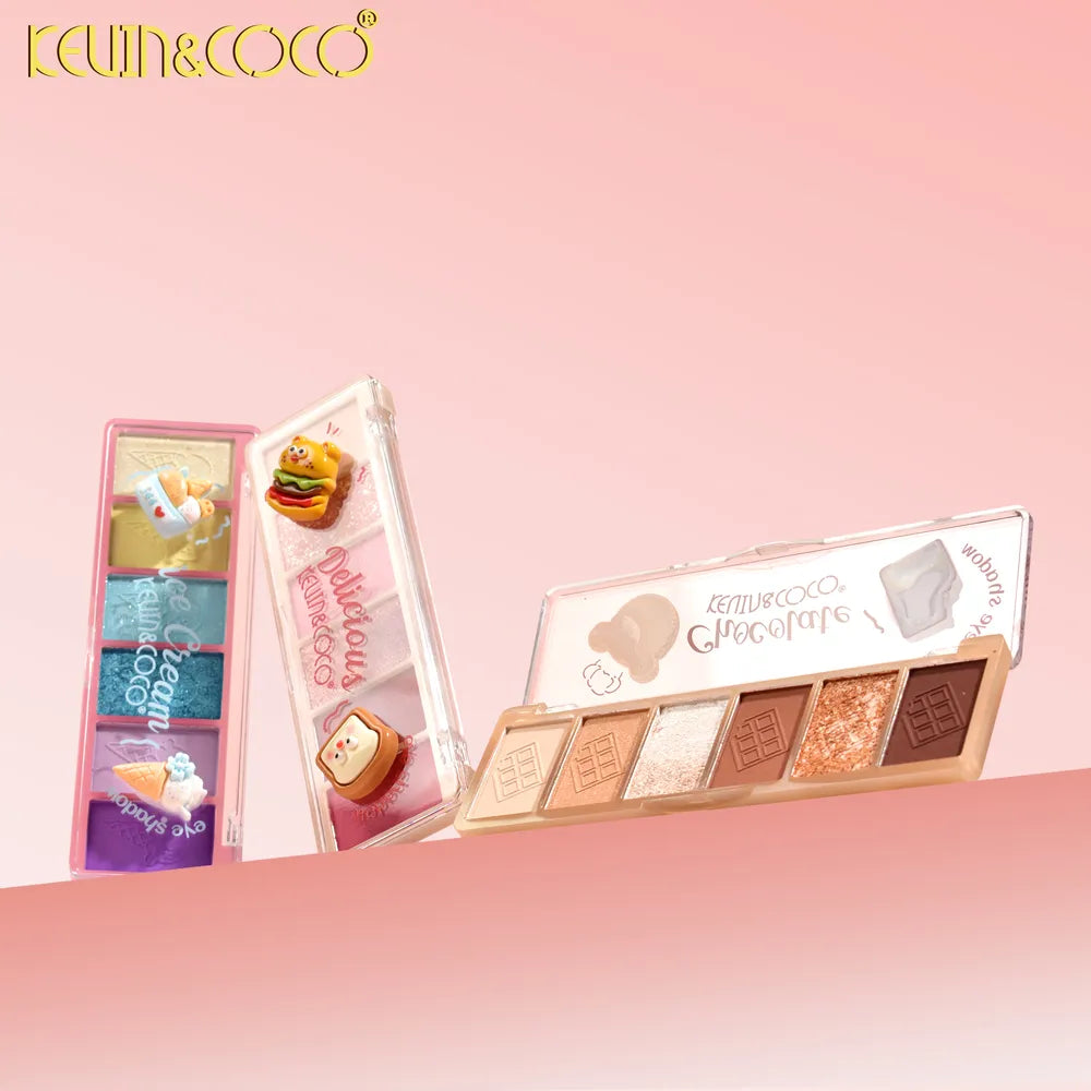 Paleta de Sombras de Ojos Foodie Fun de 6Ccolores