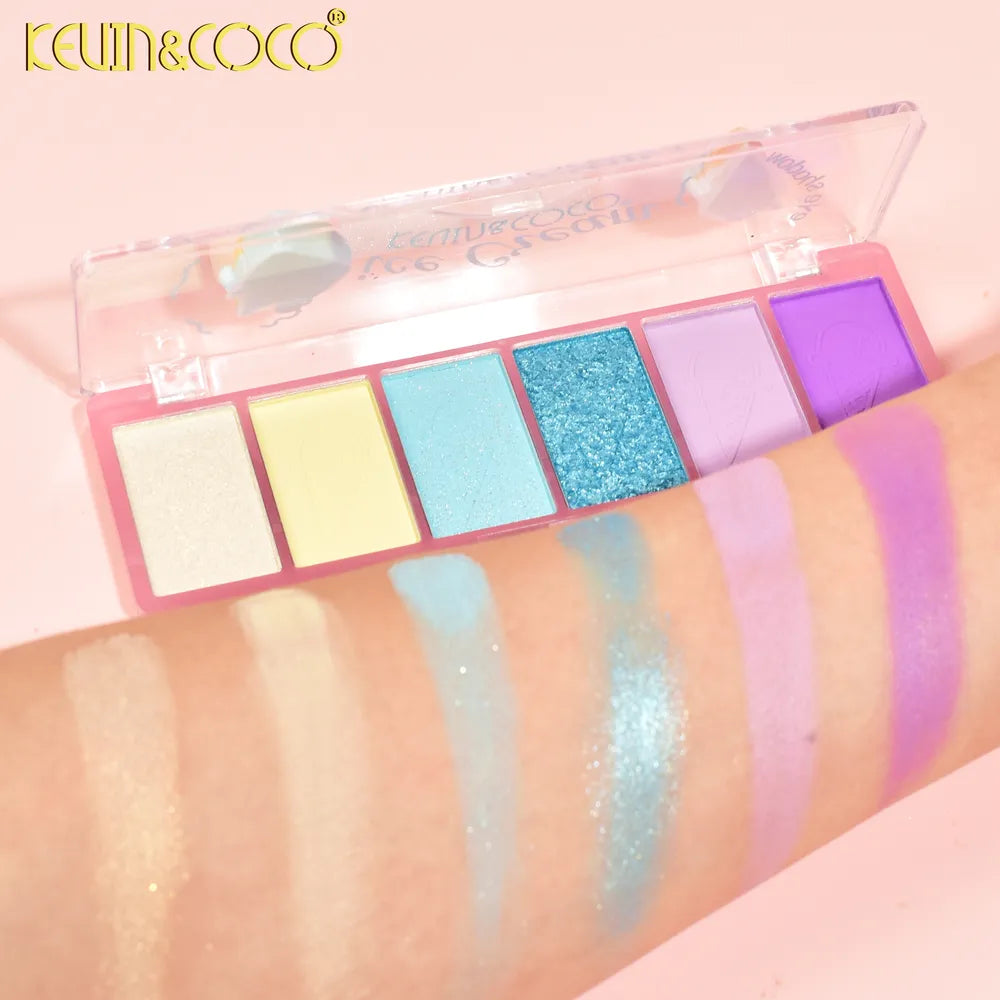Paleta de Sombras de Ojos Foodie Fun de 6Ccolores