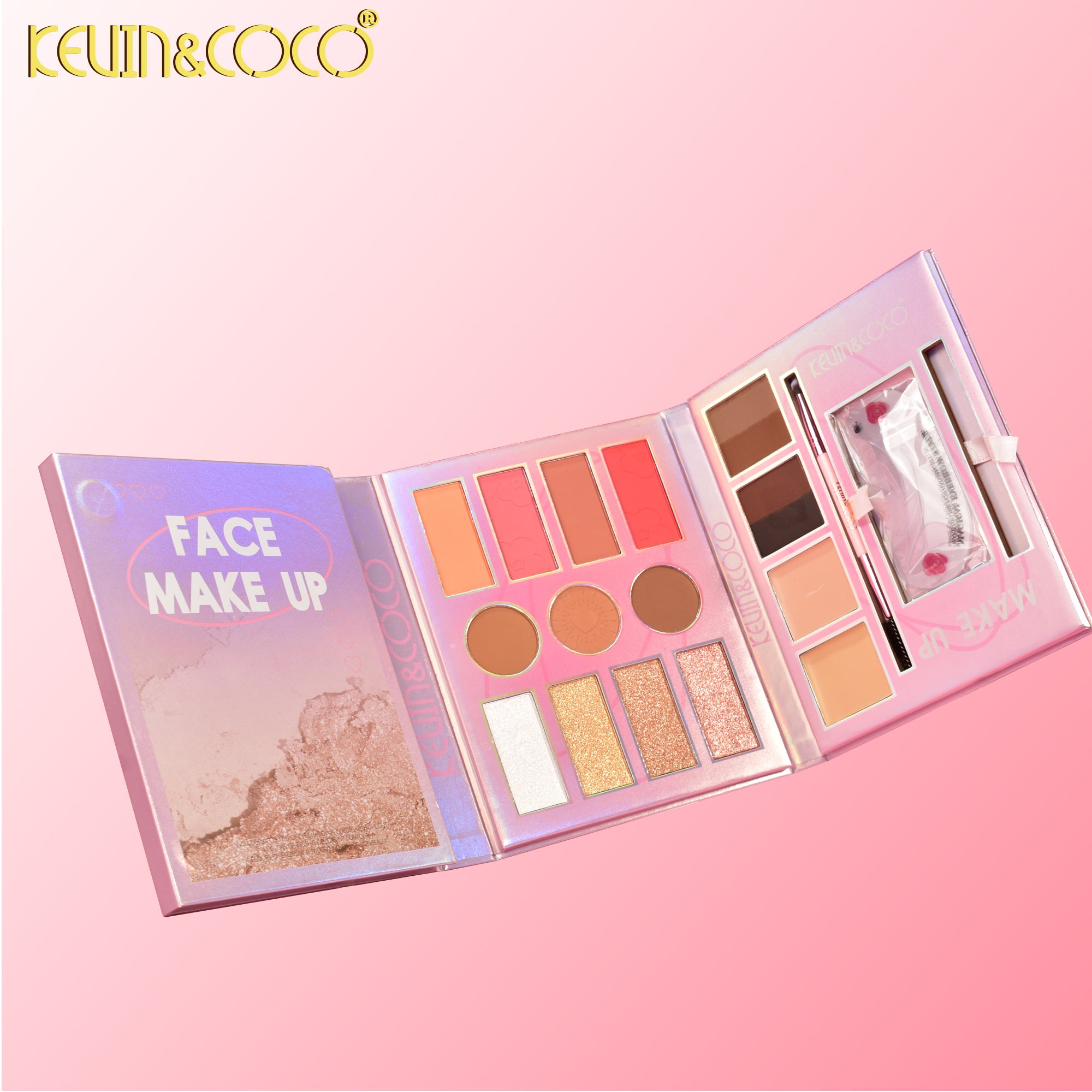 Paleta de Sombras de Ojos Floral Whispers de 4 Capas