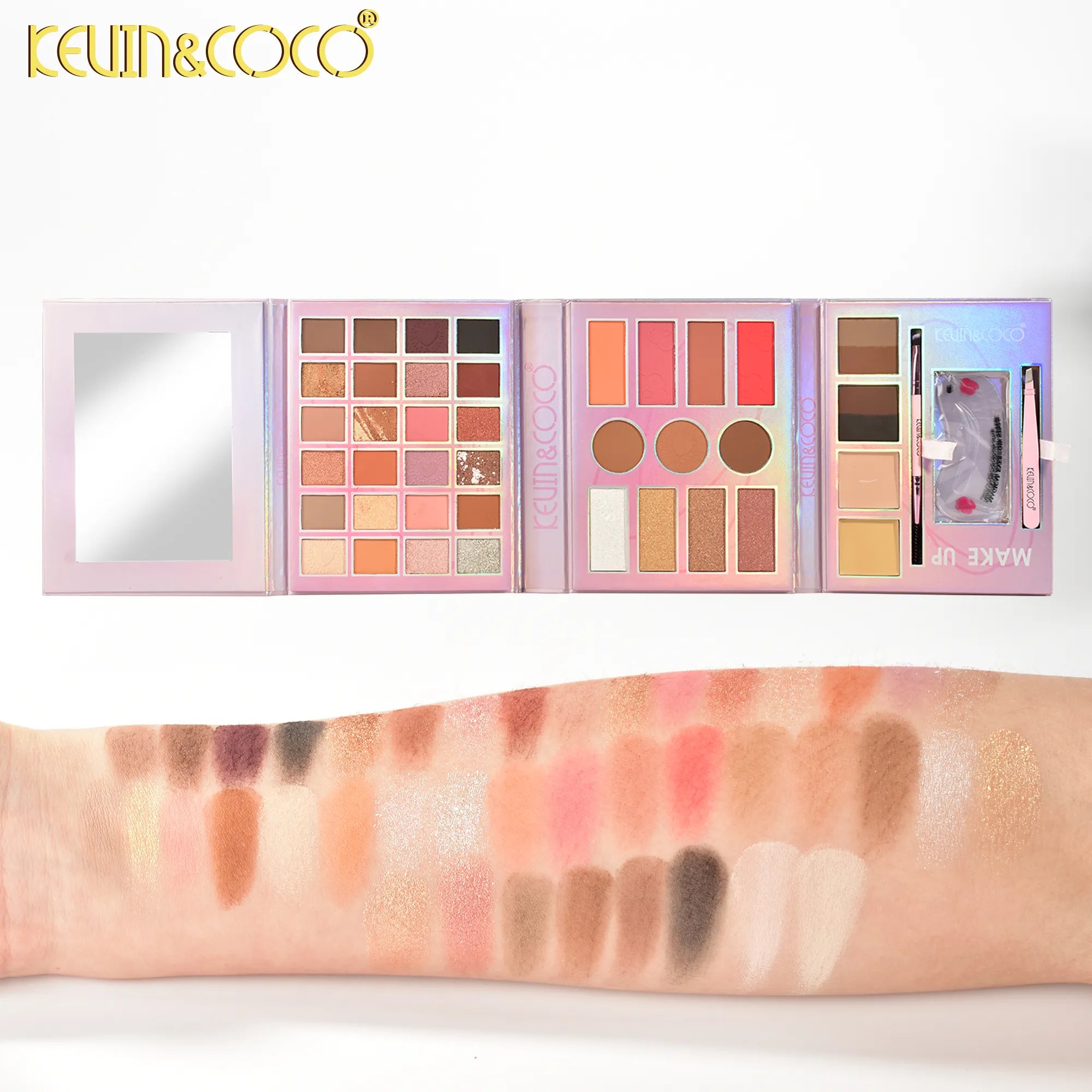Paleta de Sombras de Ojos Floral Whispers de 4 Capas