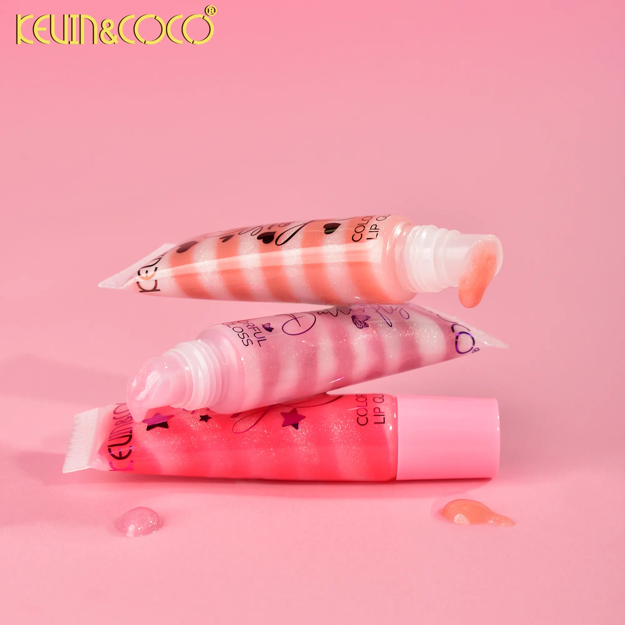 Brillos Labiales  Colorful Lip Gloss