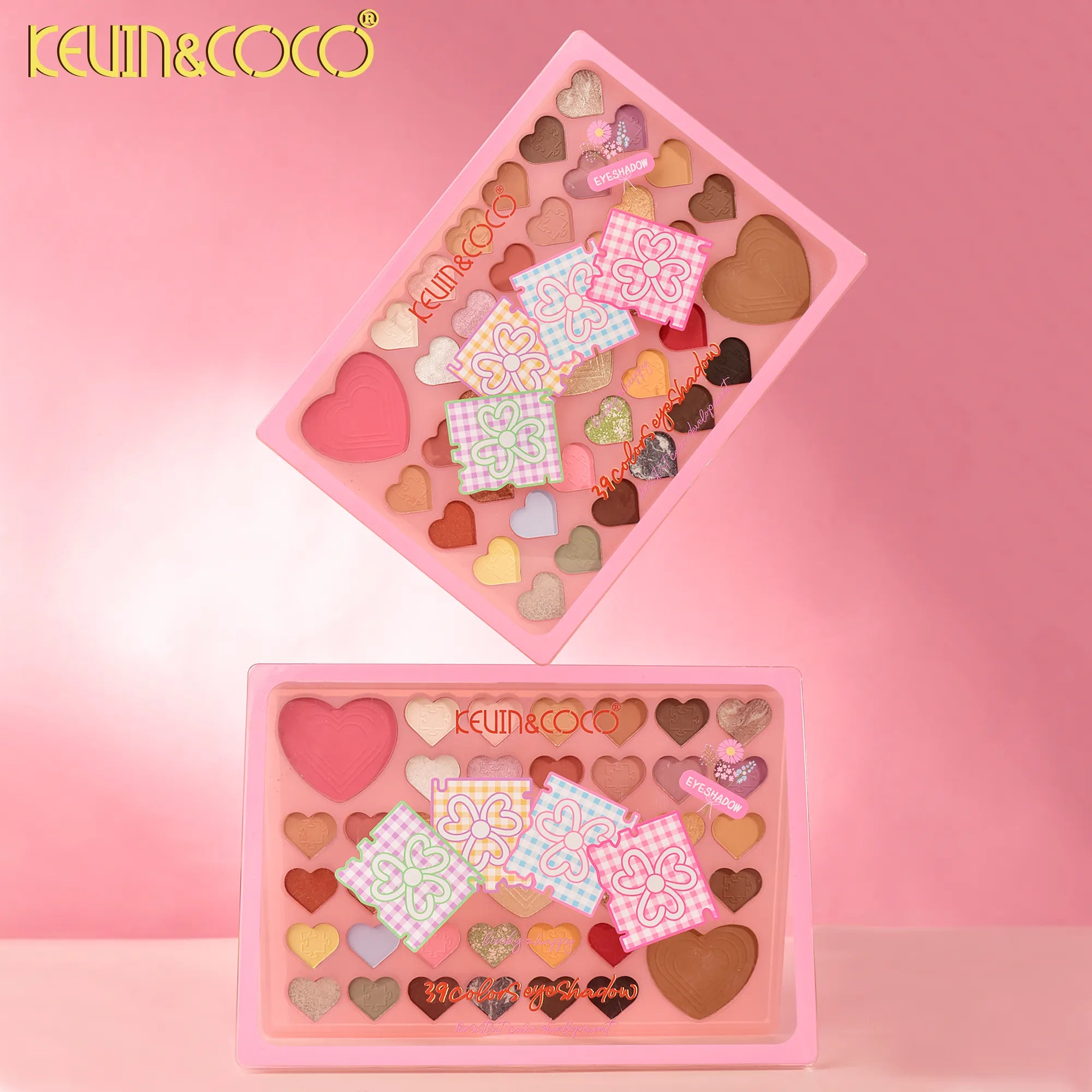 Paleta de Sombras de Ojos Heart Puzzle de 39 colores