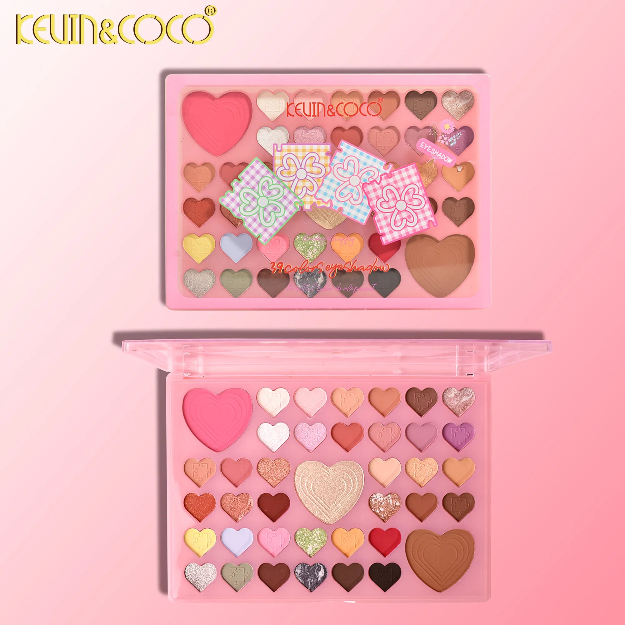 Paleta de Sombras de Ojos Heart Puzzle de 39 colores