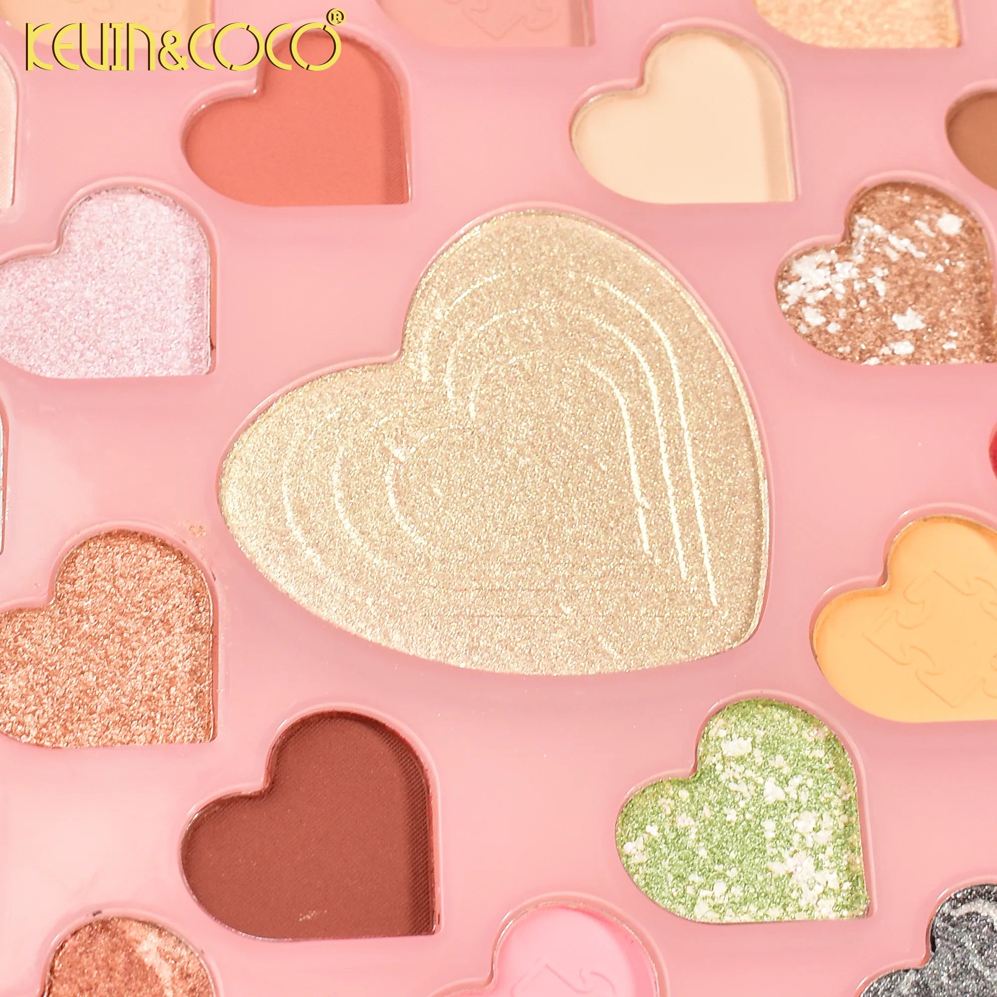Paleta de Sombras de Ojos Heart Puzzle de 39 colores