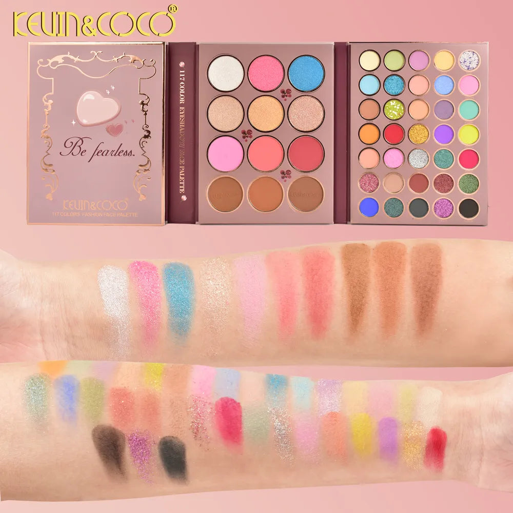 Paleta de Sombras de Ojos Secret Garden de 117 colores