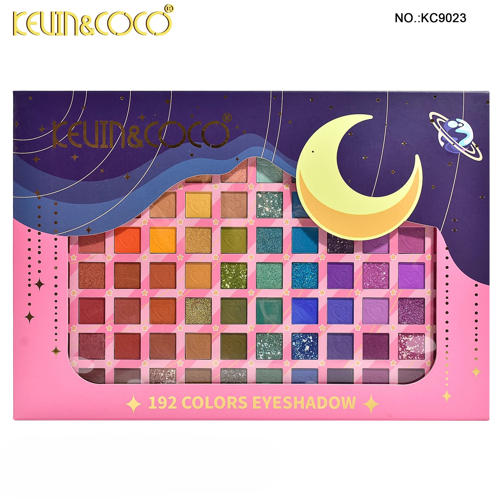 Paleta de Sombra de Ojos de 192 Colores