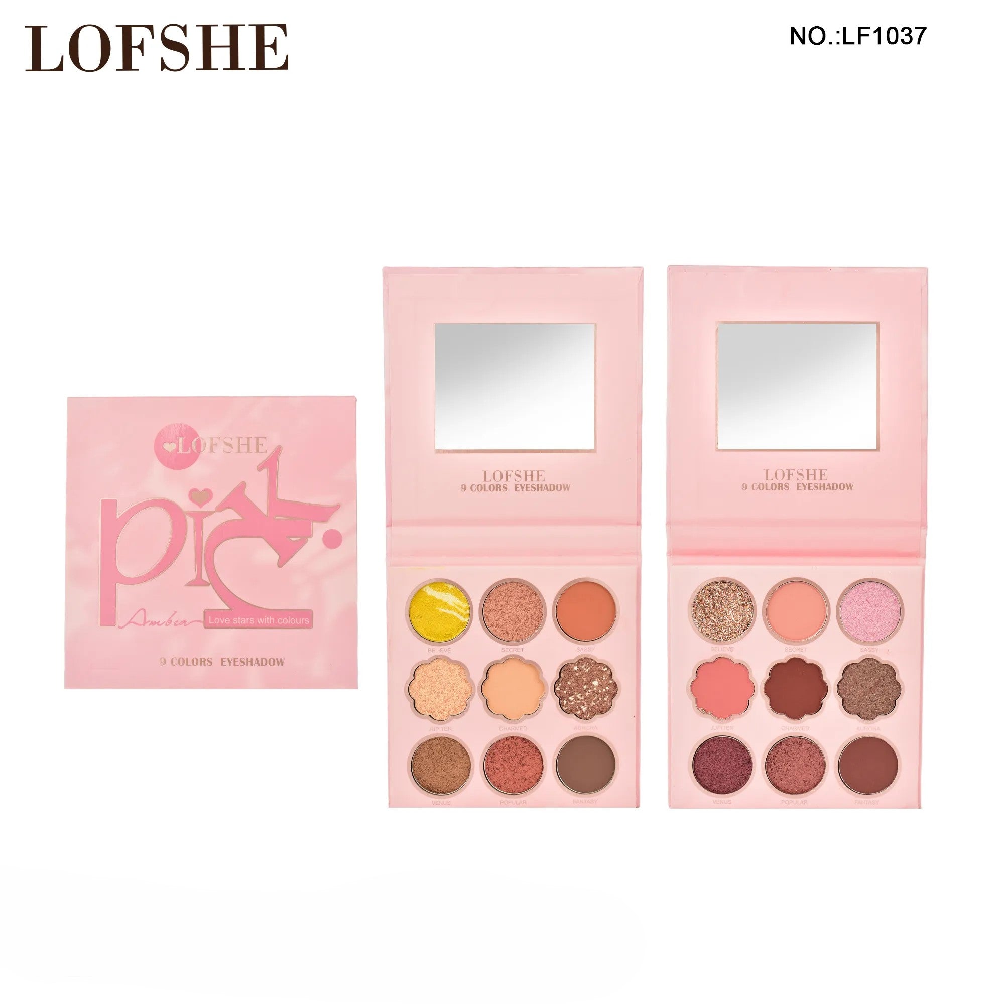 LOFSHE Paleta de Maquillaje,  Sombra de Ojos 9 Colores