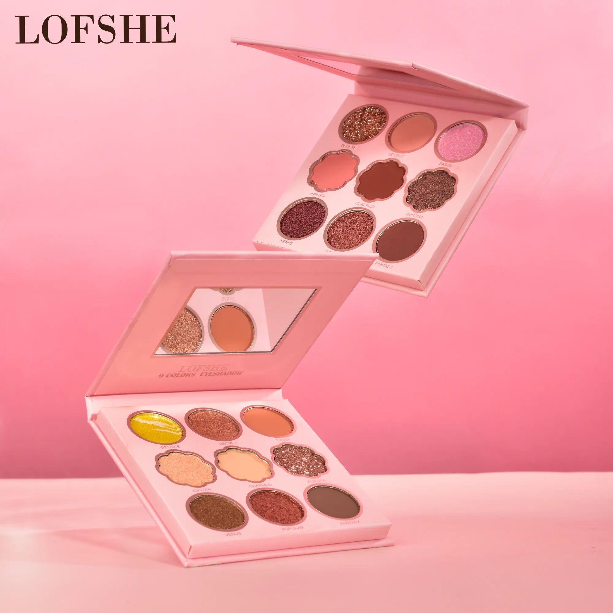 LOFSHE Paleta de Maquillaje,  Sombra de Ojos 9 Colores