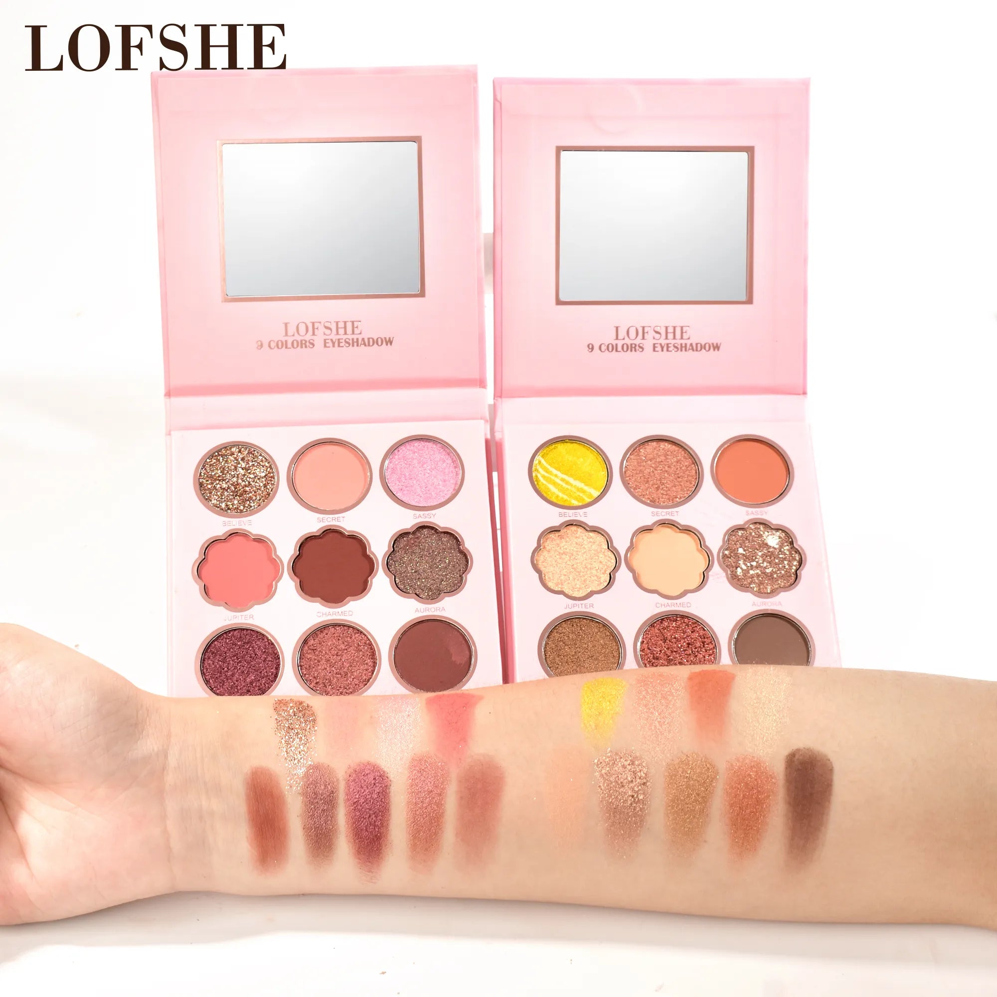 LOFSHE Paleta de Maquillaje,  Sombra de Ojos 9 Colores
