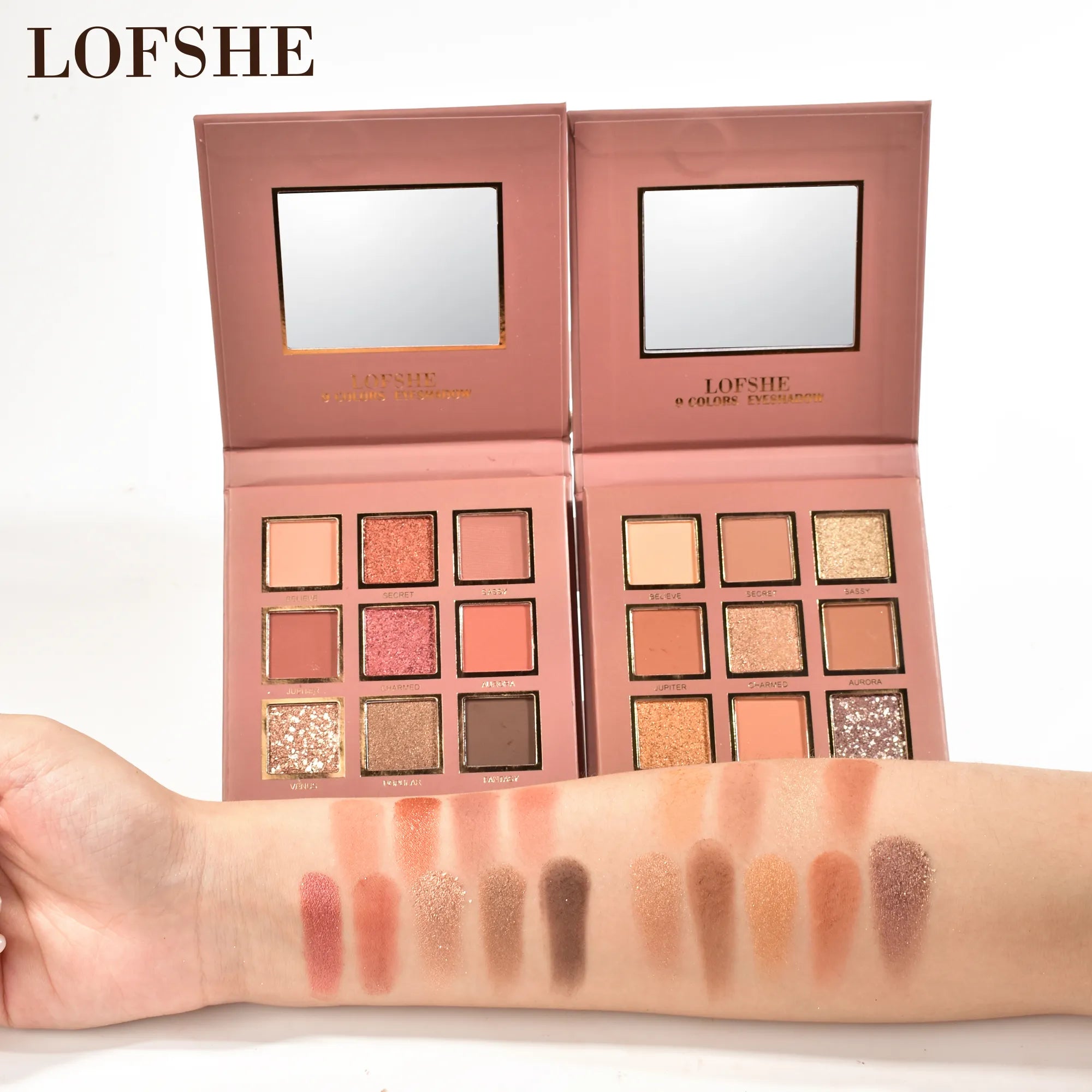 LOFSHE Paleta de Maquillaje,  Sombra de Ojos 9 Colores