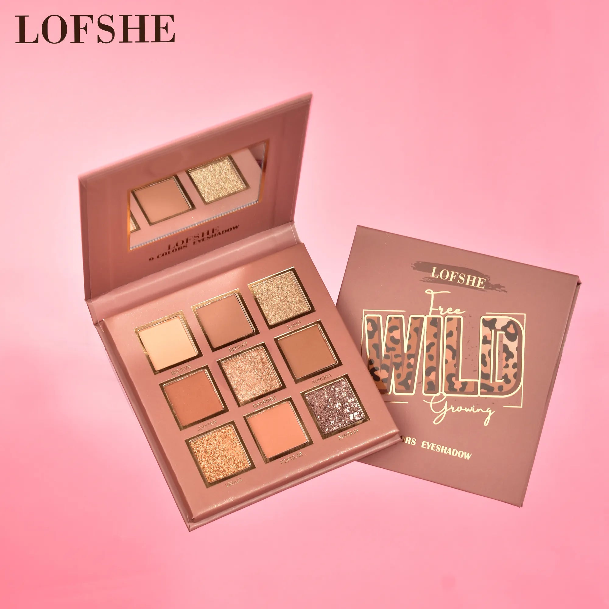 LOFSHE Paleta de Maquillaje,  Sombra de Ojos 9 Colores