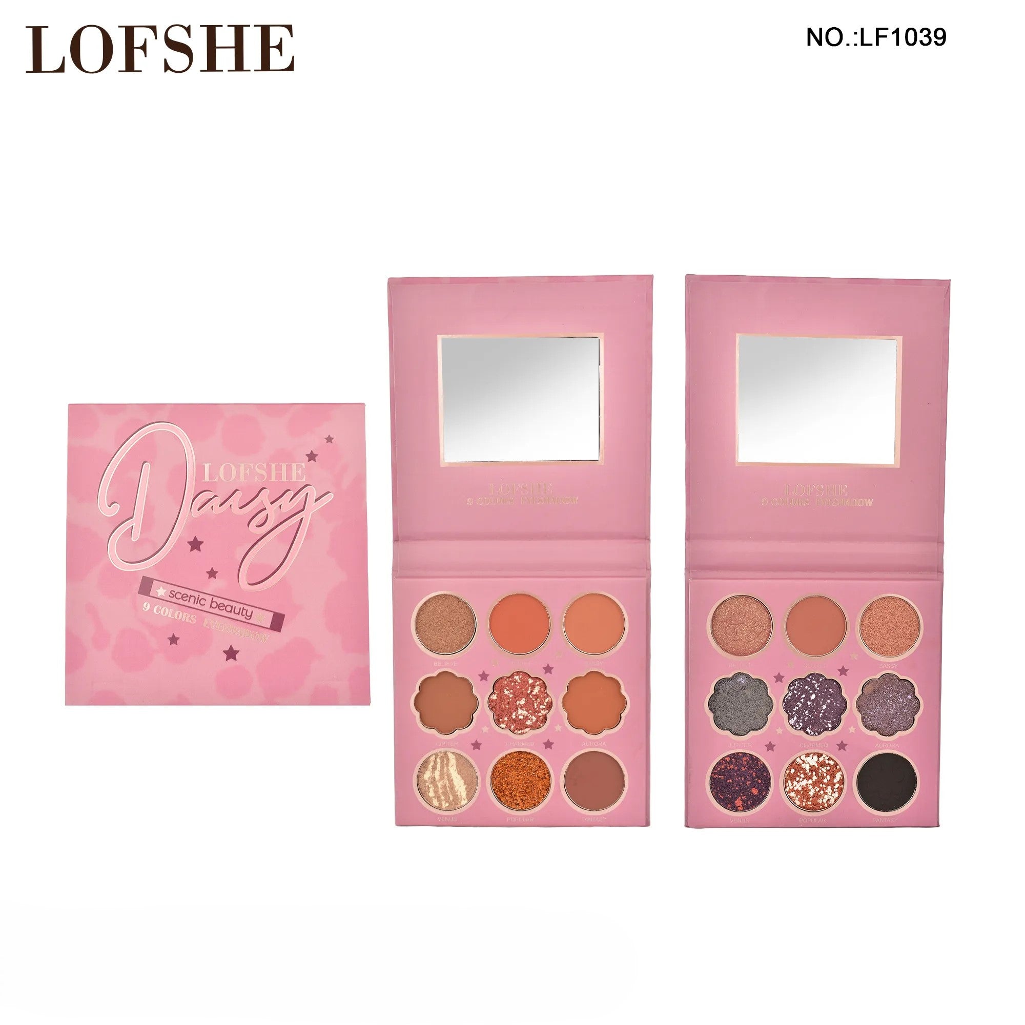 LOFSHE Paleta de Maquillaje,  Sombra de Ojos 9 Colores