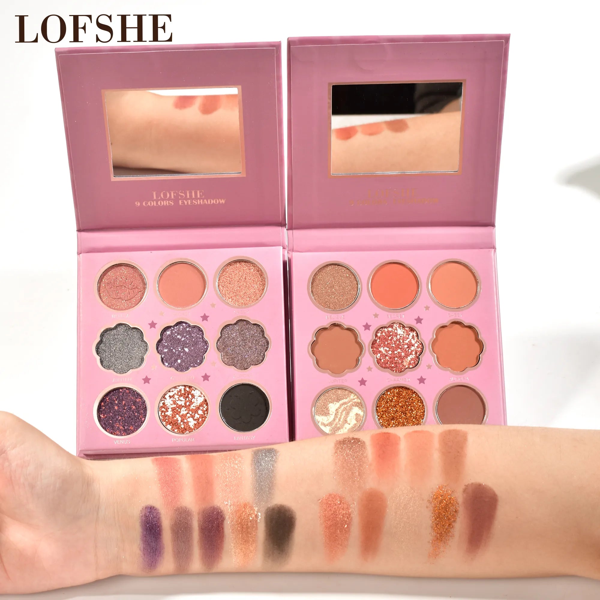 LOFSHE Paleta de Maquillaje,  Sombra de Ojos 9 Colores