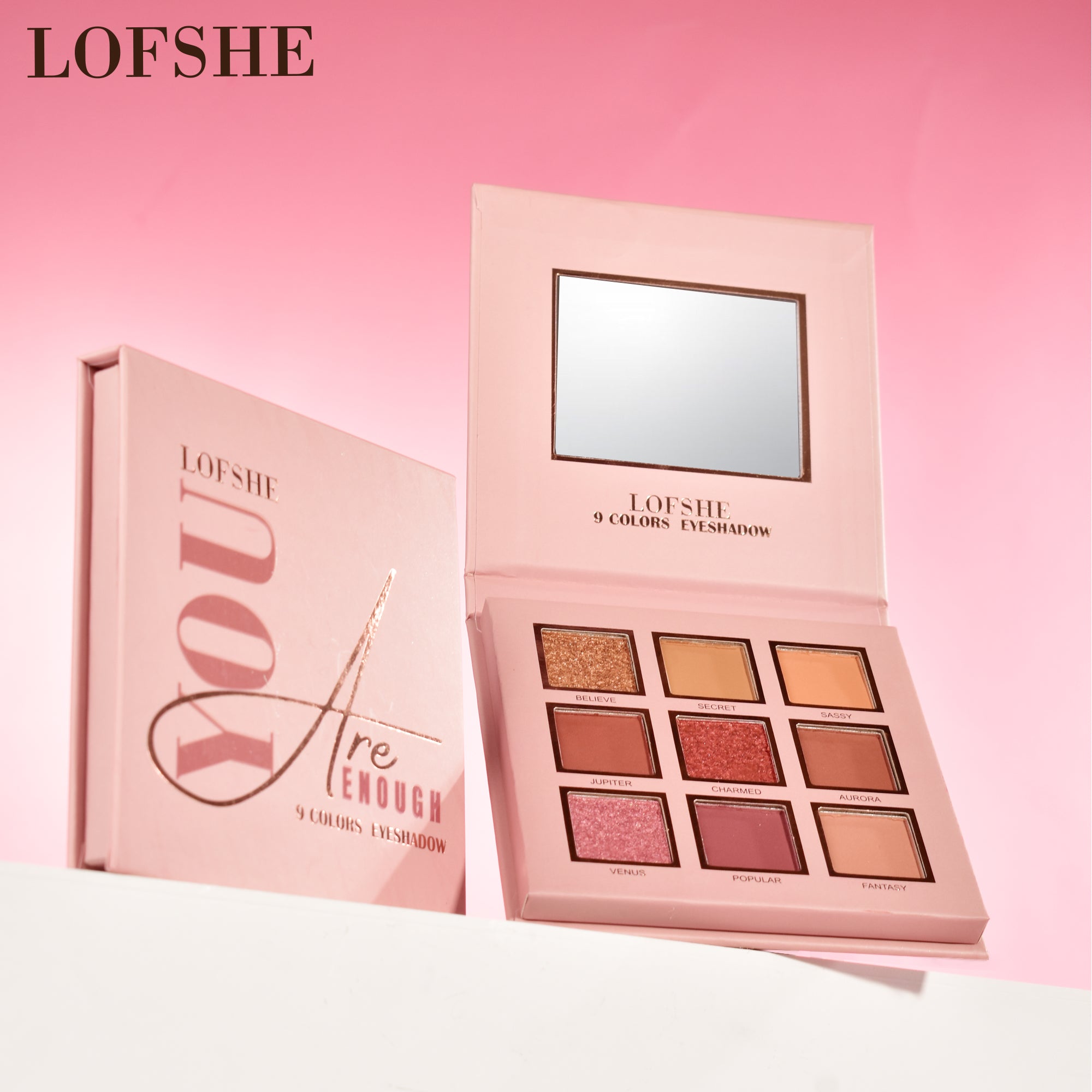 LOFSHE Paleta de Maquillaje,  Sombra de Ojos 9 Colores