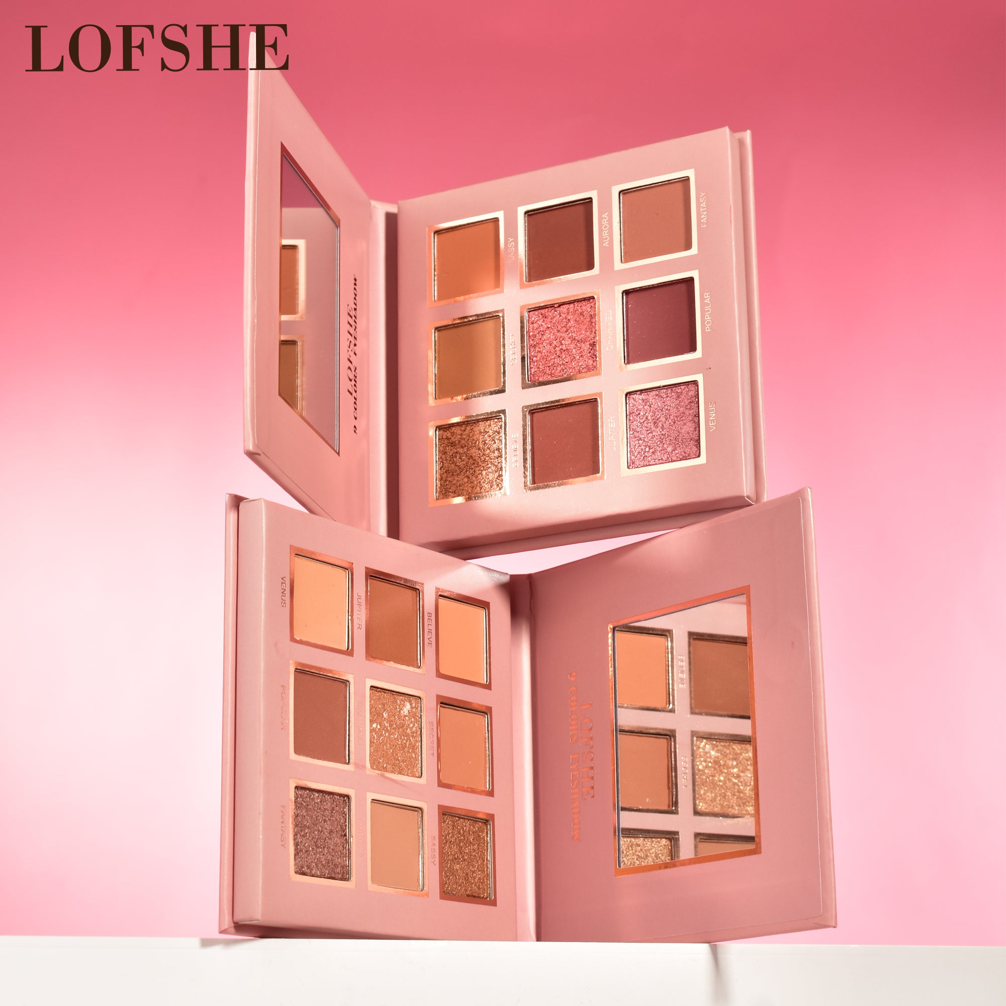 LOFSHE Paleta de Maquillaje,  Sombra de Ojos 9 Colores